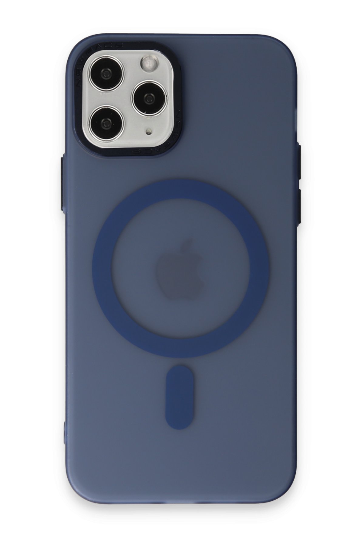 Newface iPhone 11 Pro Max Kılıf Razer Lensli Silikon - Gold