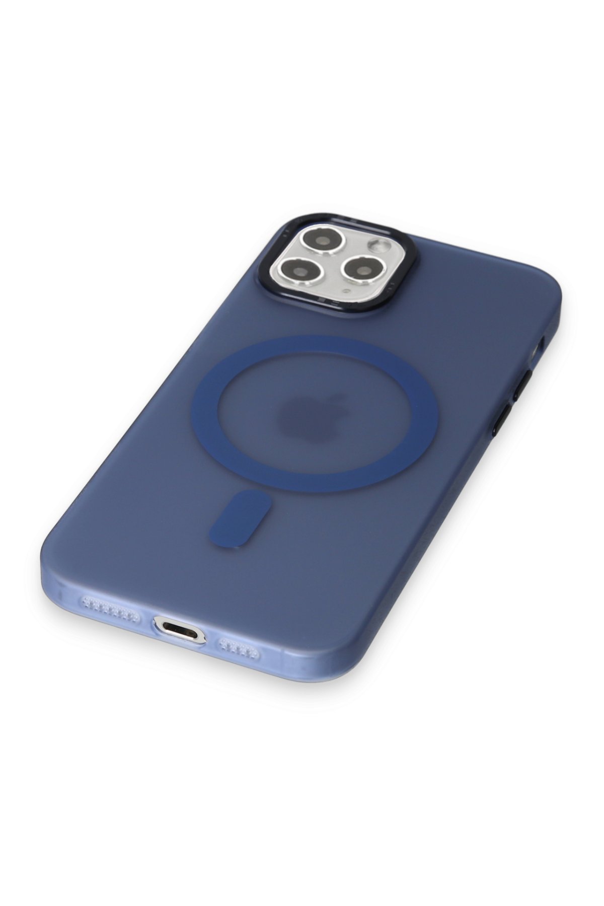 Newface iPhone 11 Pro Max Kılıf Razer Lensli Silikon - Gold