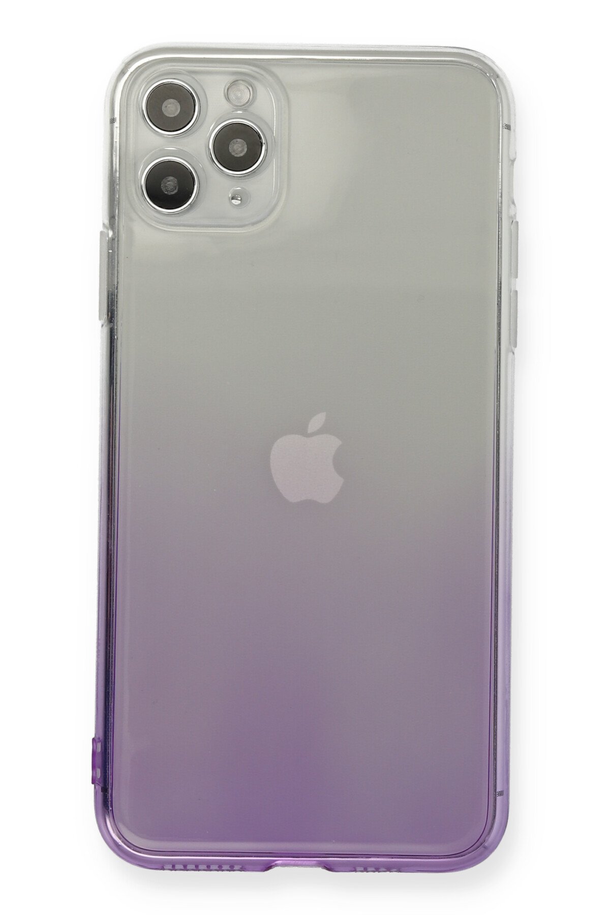 Newface iPhone 11 Pro Max Kılıf Platin Kamera Koruma Silikon - Pembe