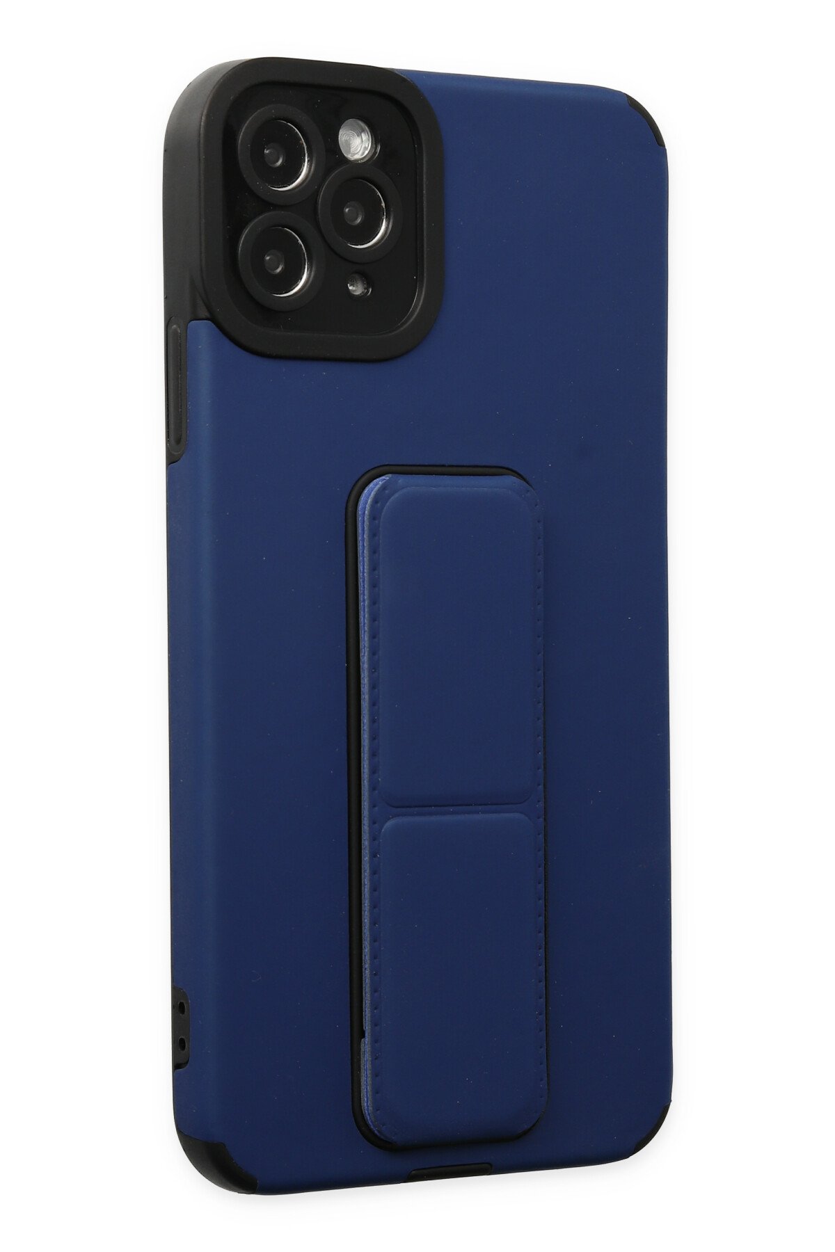 Newface iPhone 11 Pro Max Kılıf Boyi Magsafe Silikon Kapak - Siyah