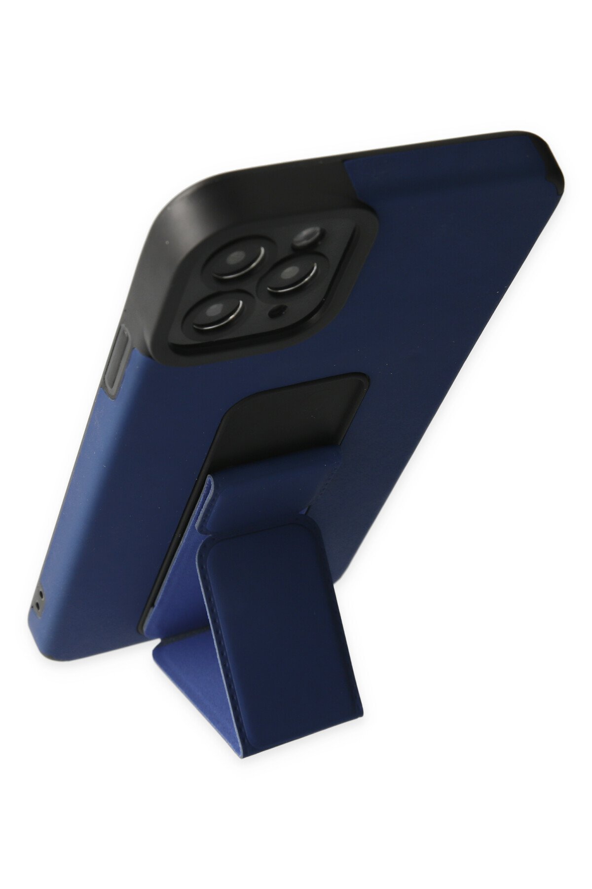 Newface iPhone 11 Pro Max Kılıf Boyi Magsafe Silikon Kapak - Siyah