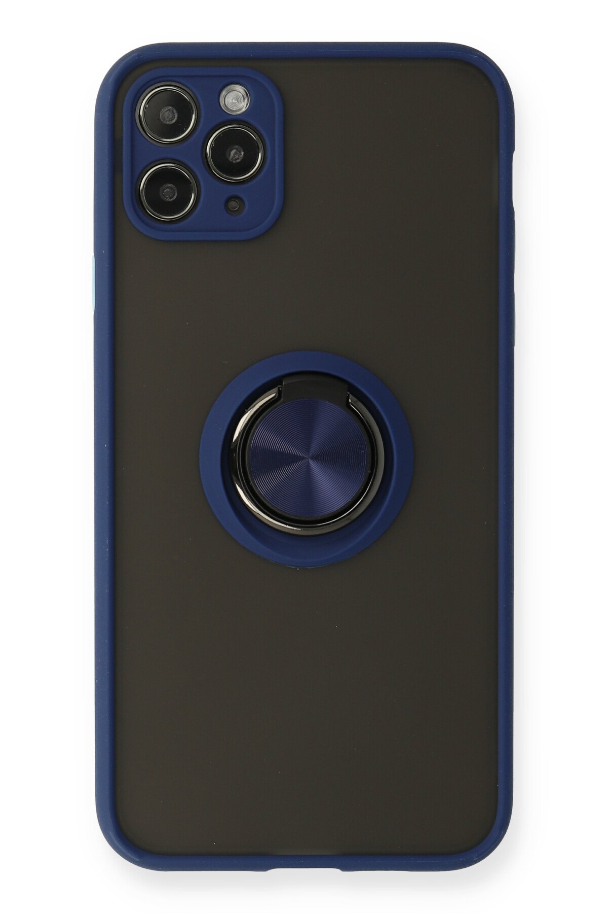 Newface iPhone 11 Pro Max Kılıf Loop Deri Silikon - Kahverengi