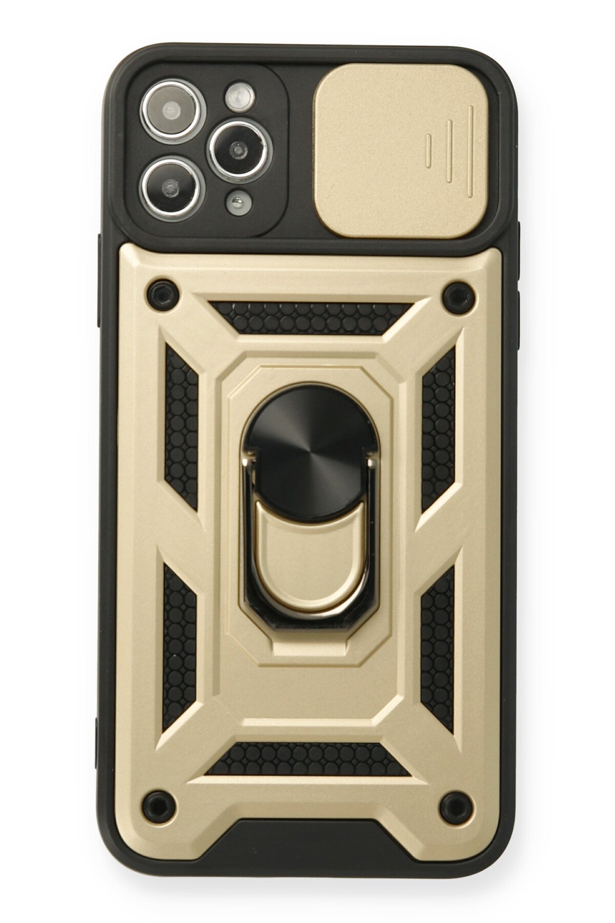 Newface iPhone 11 Pro Max Metal Kamera Lens - Yeşil