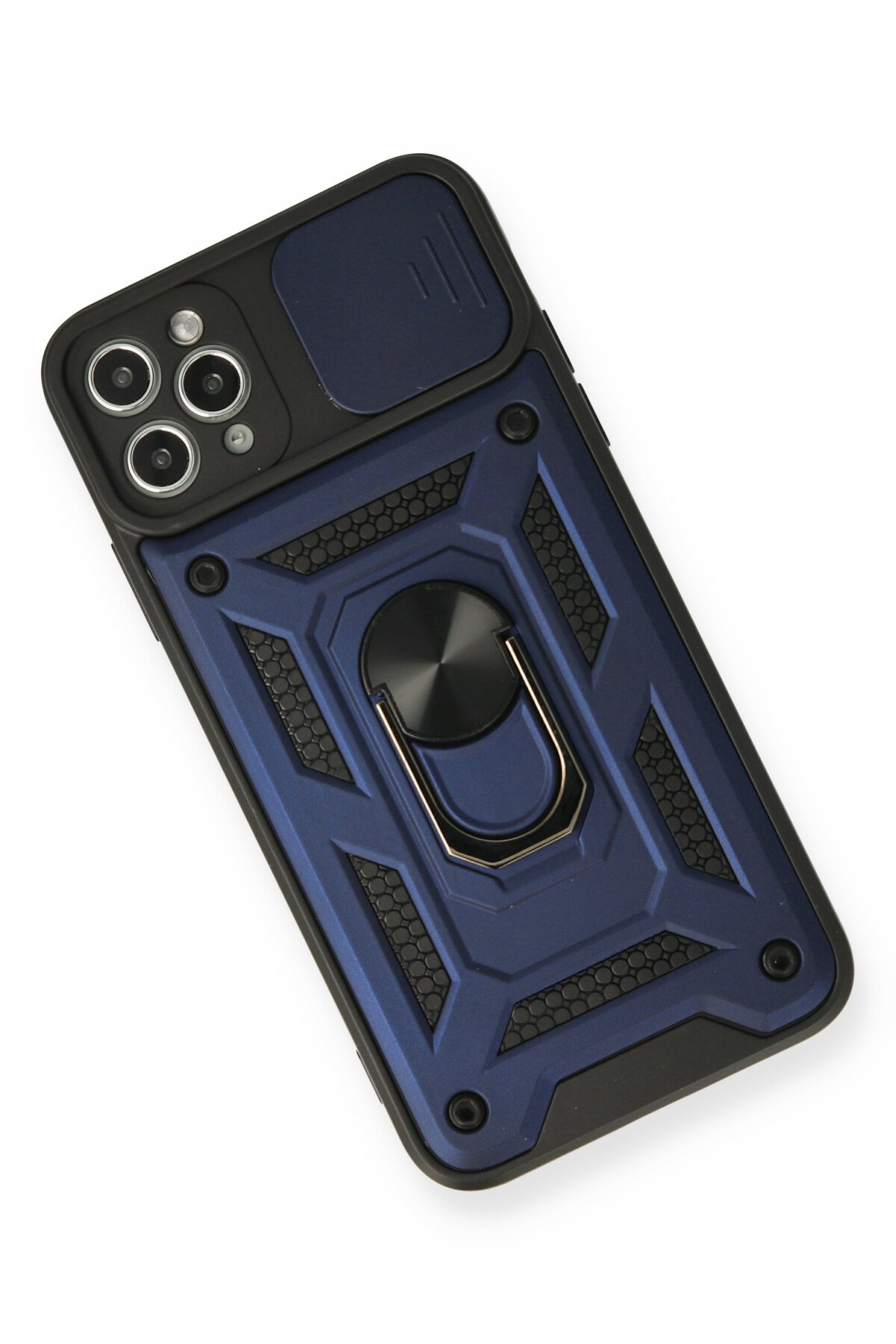 Newface iPhone 11 Pro Max Kılıf Prag Magneticsafe Kapak - Siyah