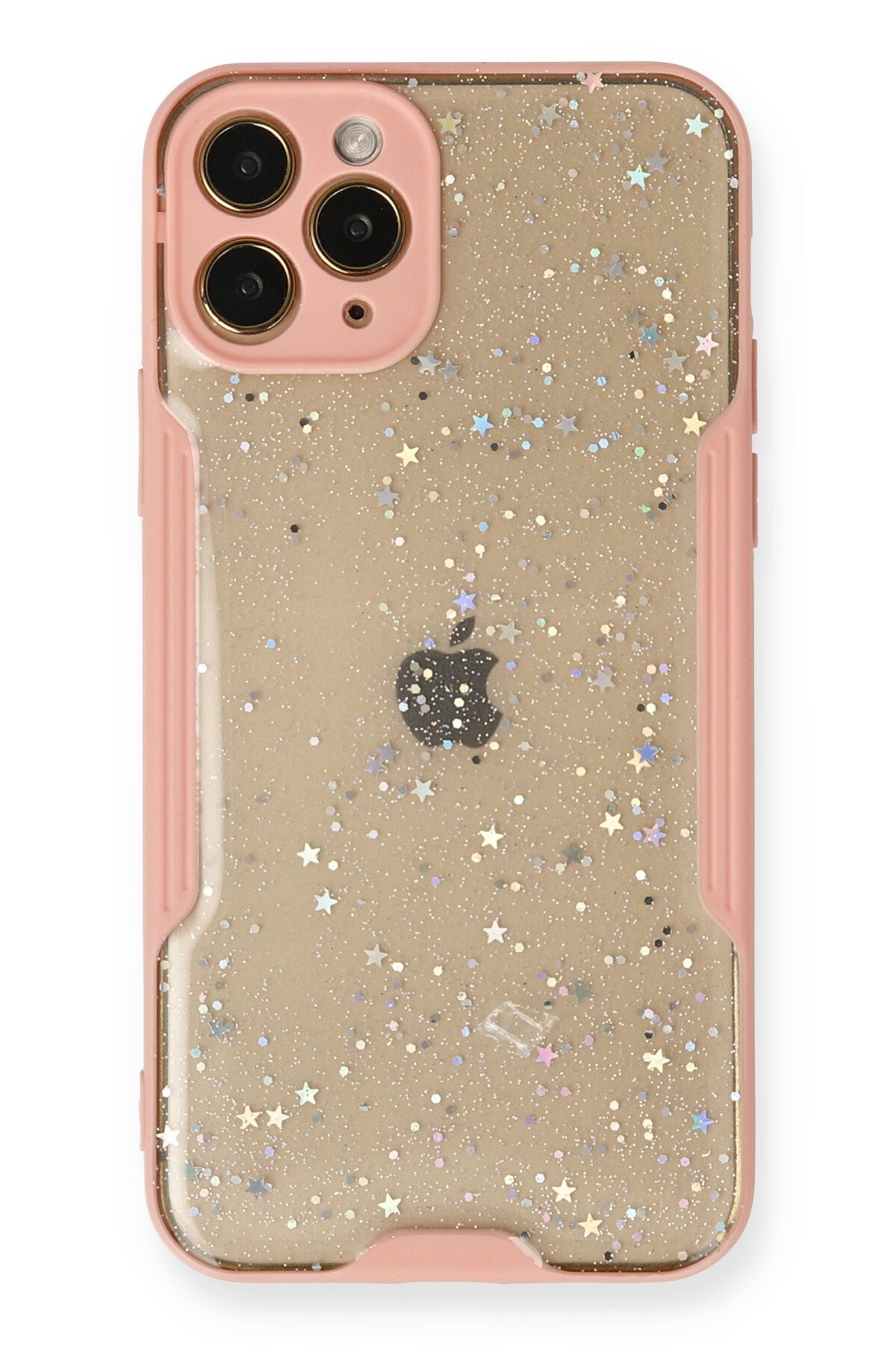Newface iPhone 11 Pro Max Kılıf Gros Yüzüklü Silikon - Siyah