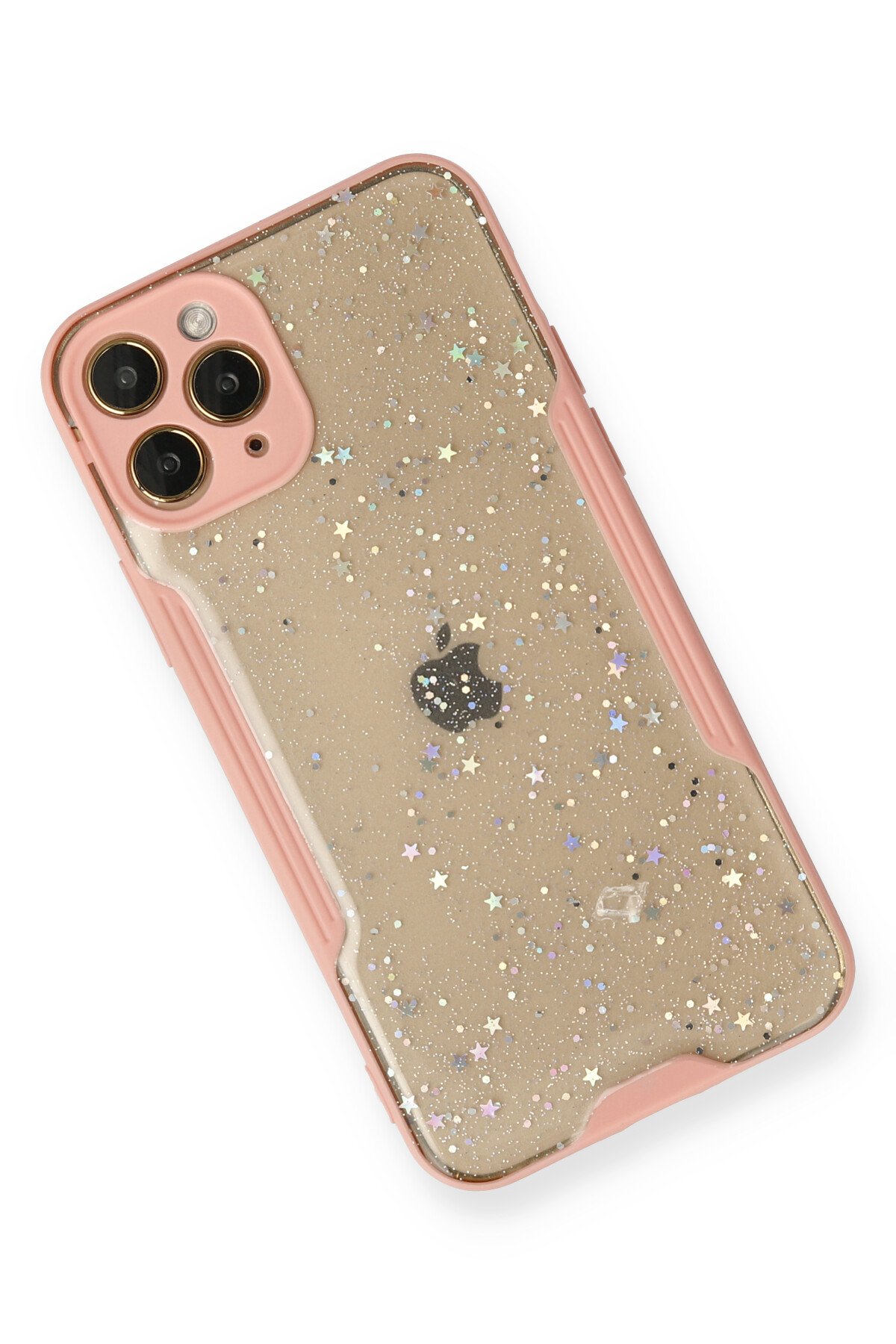 Newface iPhone 11 Pro Max Kılıf Gros Yüzüklü Silikon - Siyah