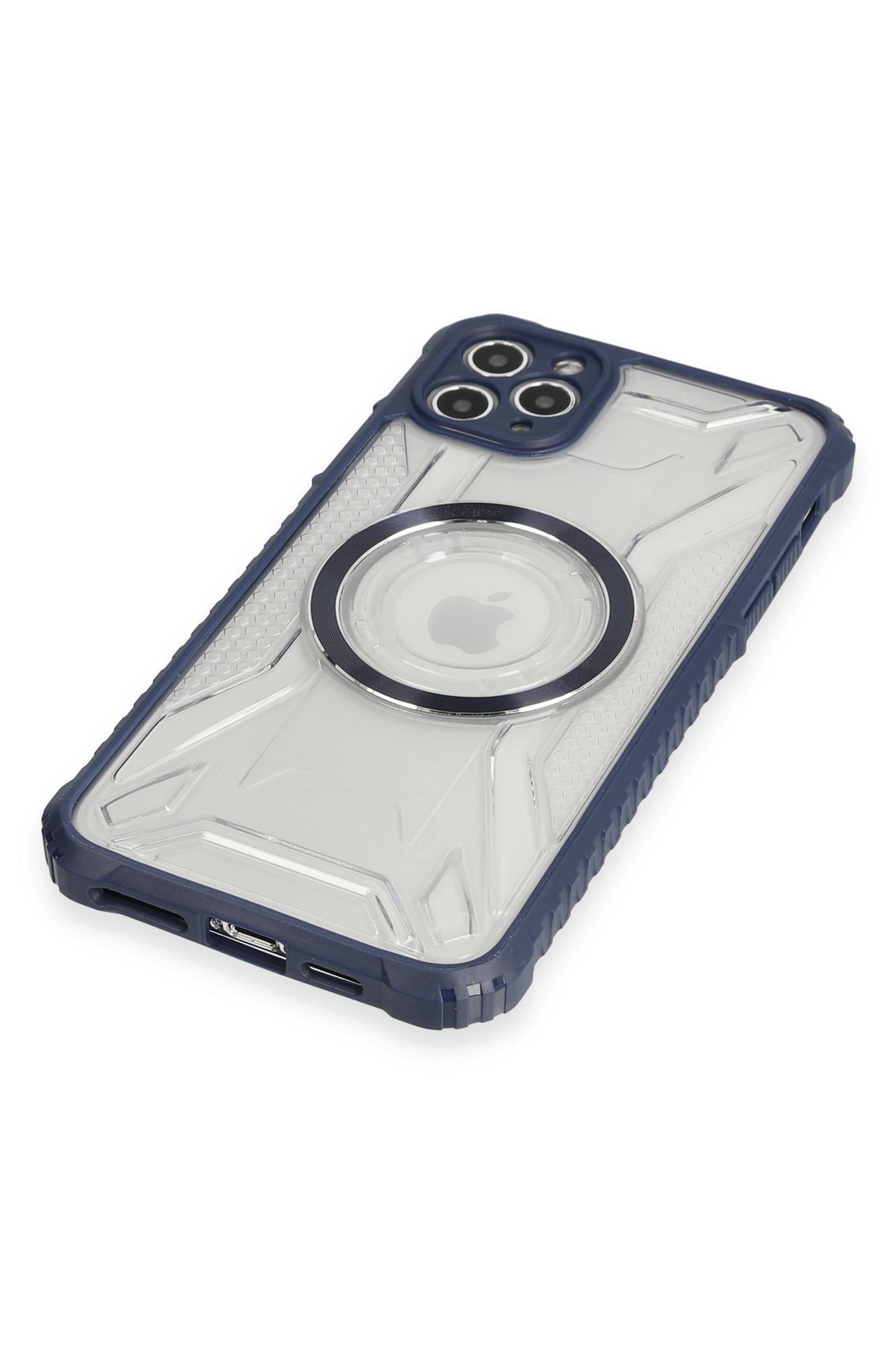 Newface iPhone 11 Pro Max Kılıf Grand Magneticsafe Kapak - Beyaz
