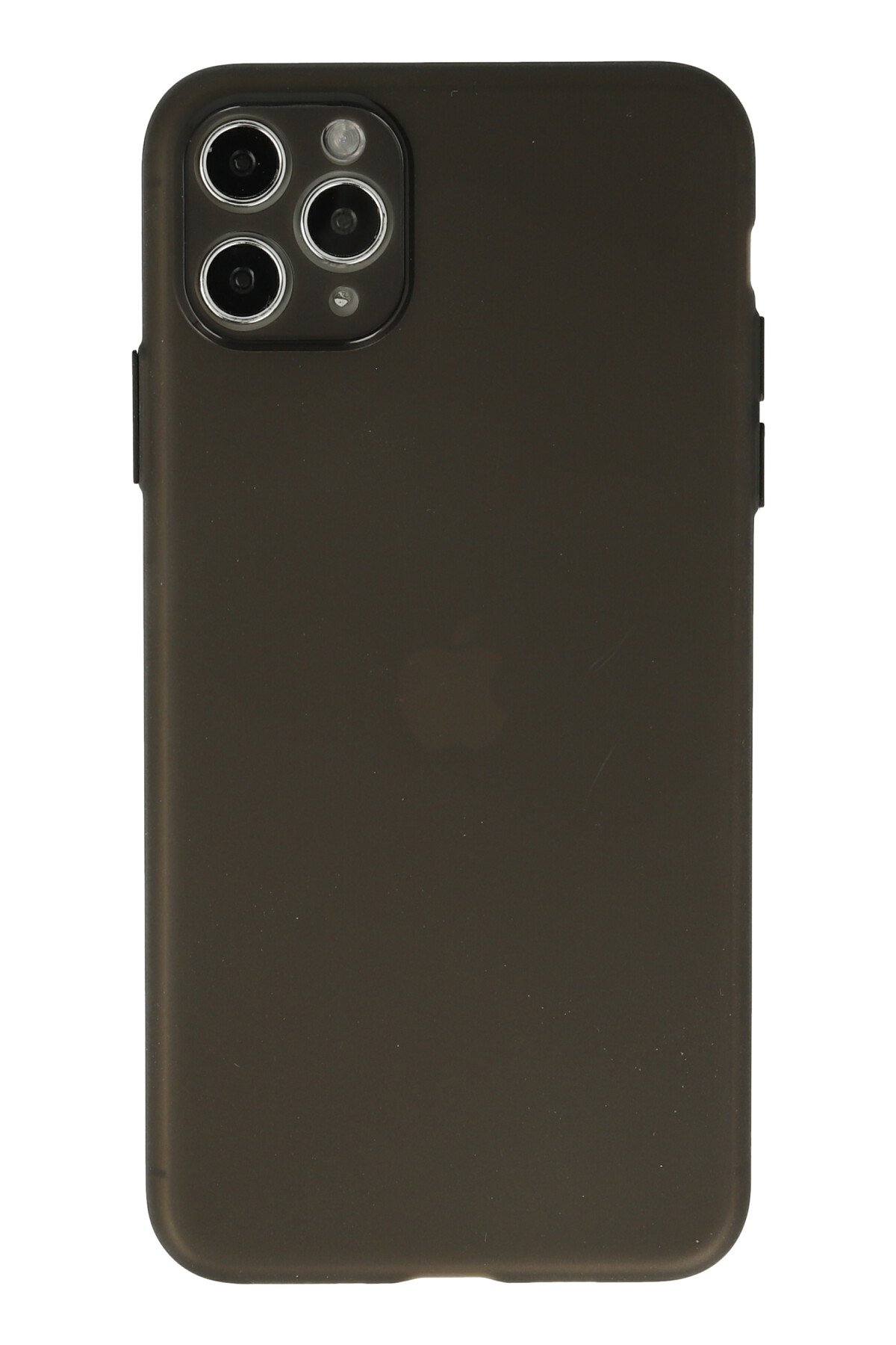 Newface iPhone 11 Pro Max Kılıf Pars Lens Yüzüklü Silikon - Gold