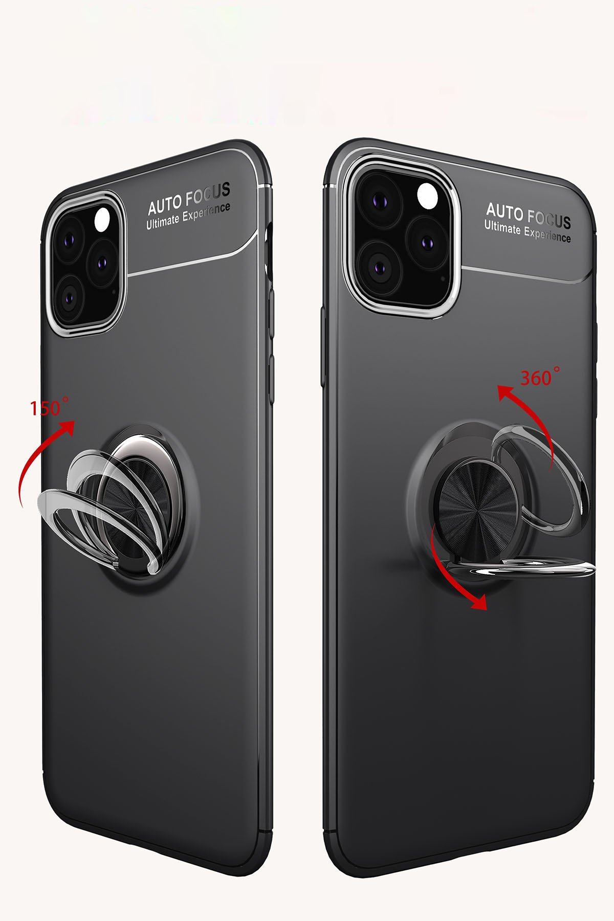 Newface iPhone 11 Pro Max Kılıf First Silikon - Siyah