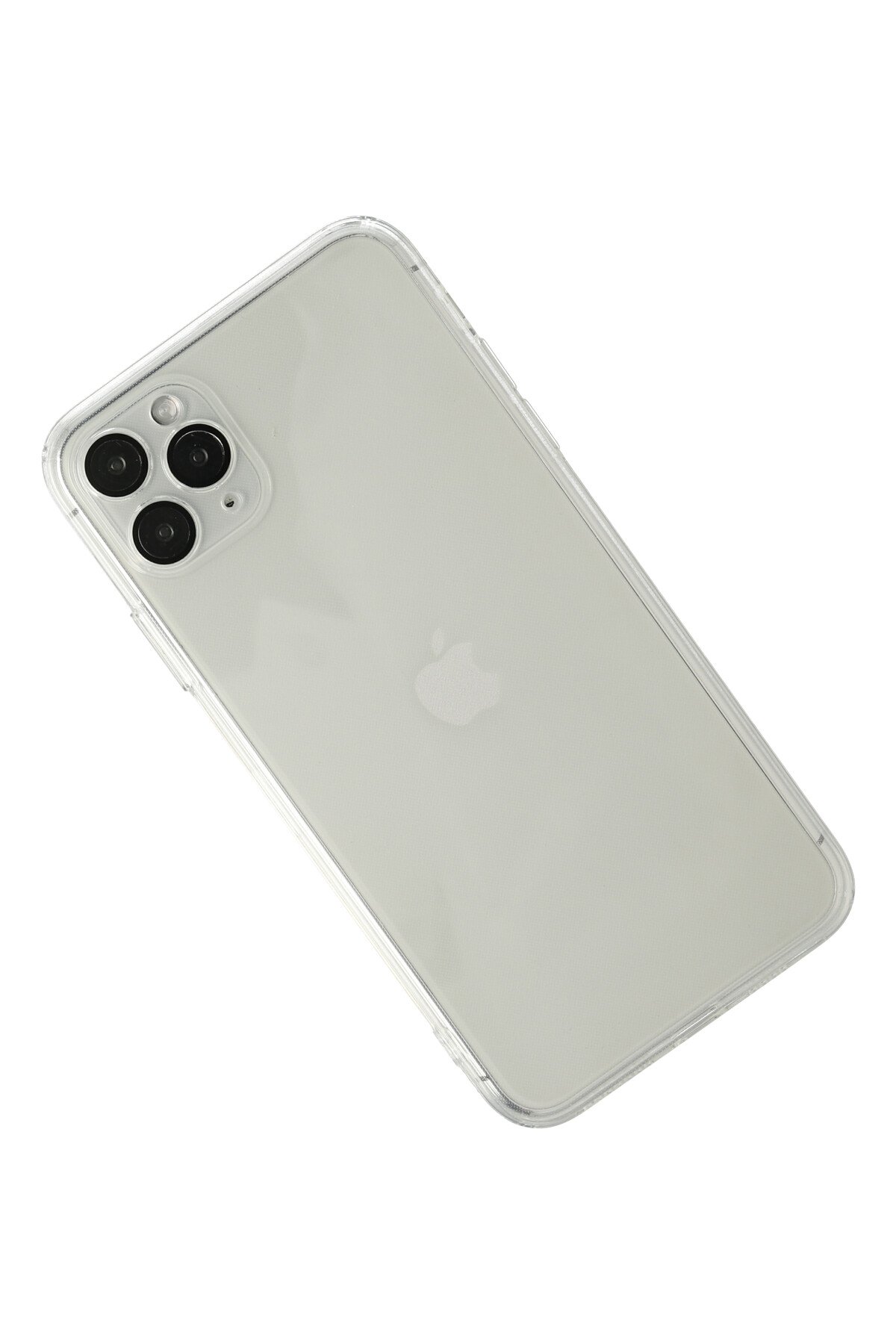 Newface iPhone 11 Pro Max Kılıf Lüx Çift Renkli Silikon - Mavi