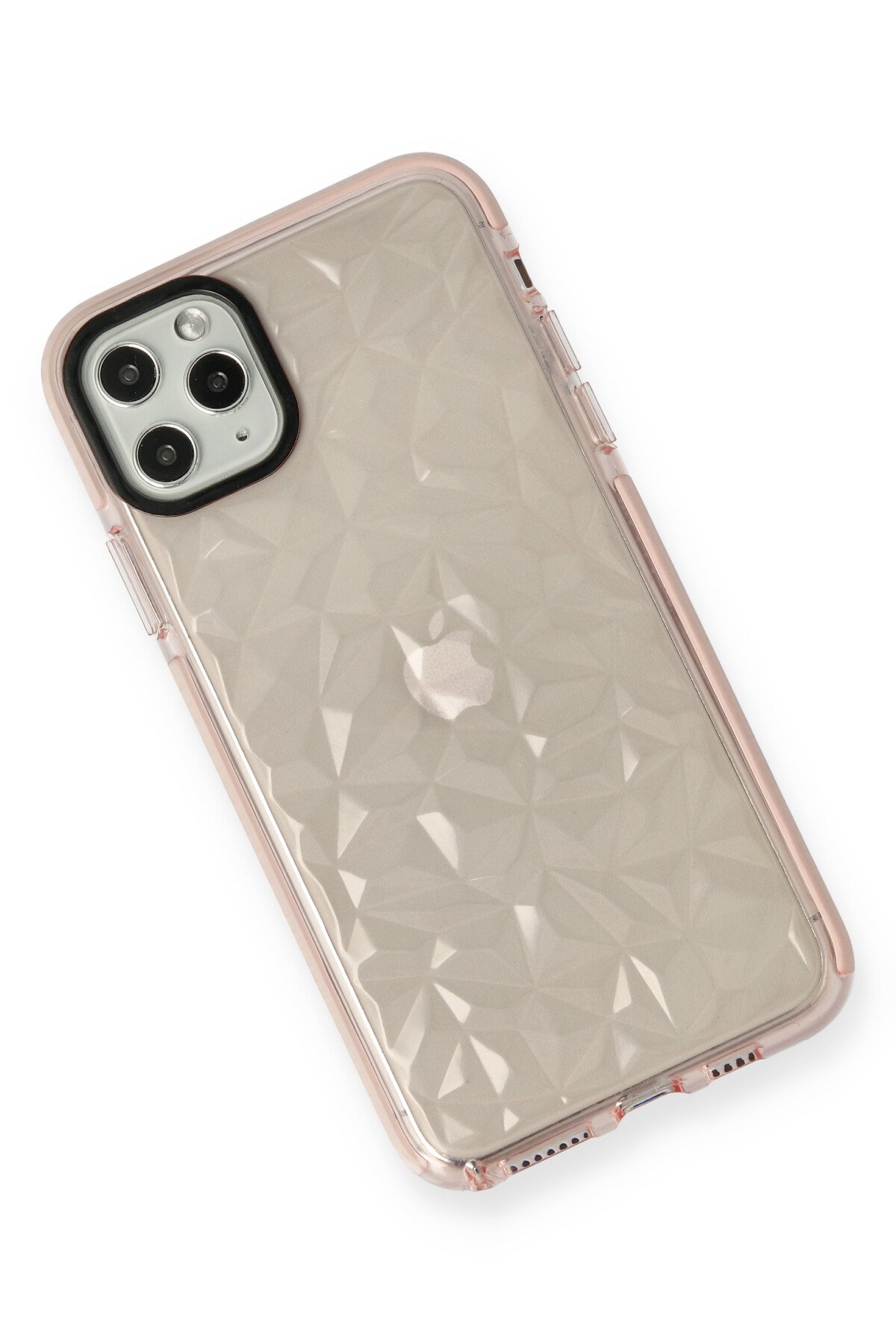 Newface iPhone 11 Pro Max Rainbow Kamera Lens Koruma Cam - Siyah