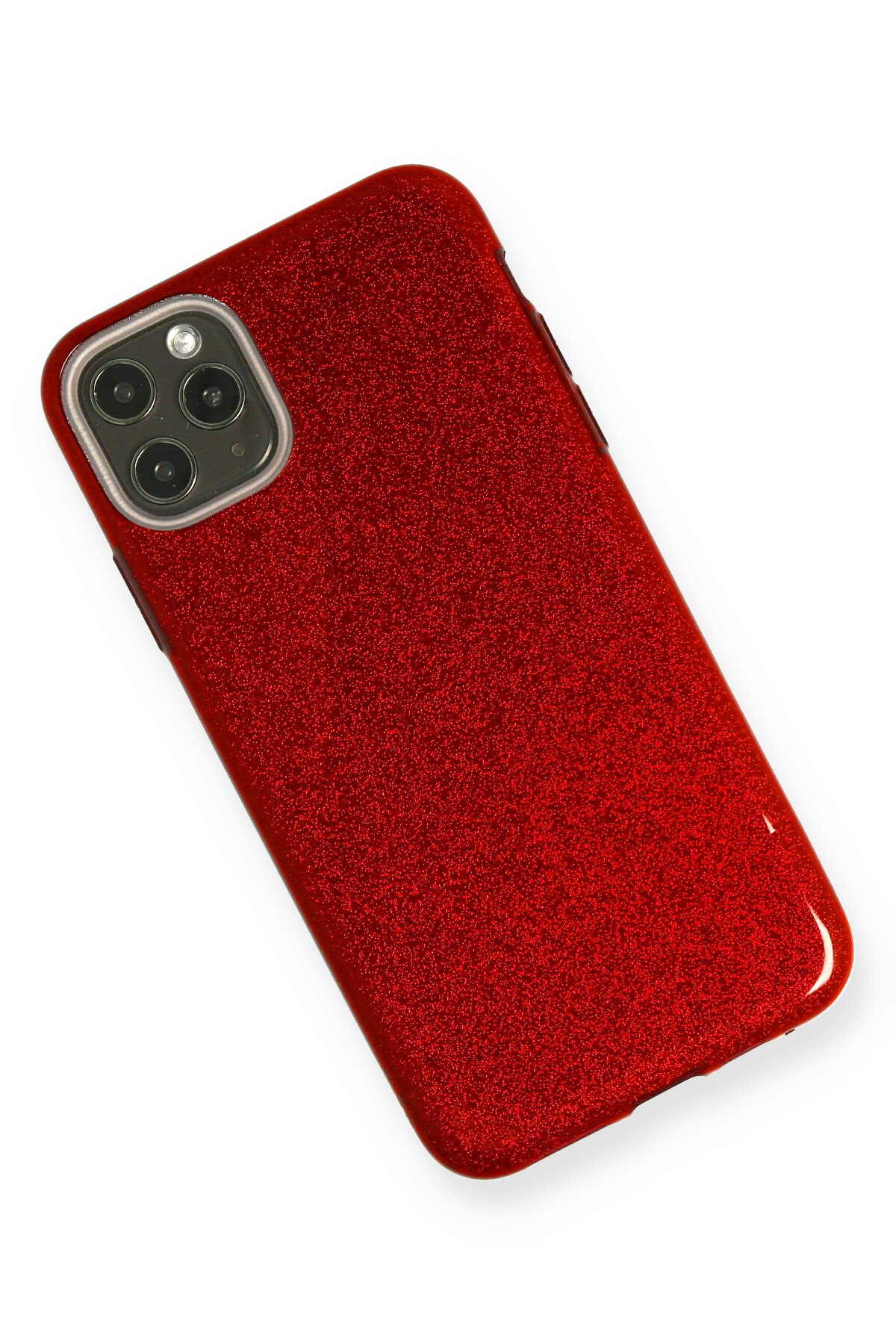 Newface iPhone 11 Pro Max Kılıf Gros Yüzüklü Silikon - Siyah