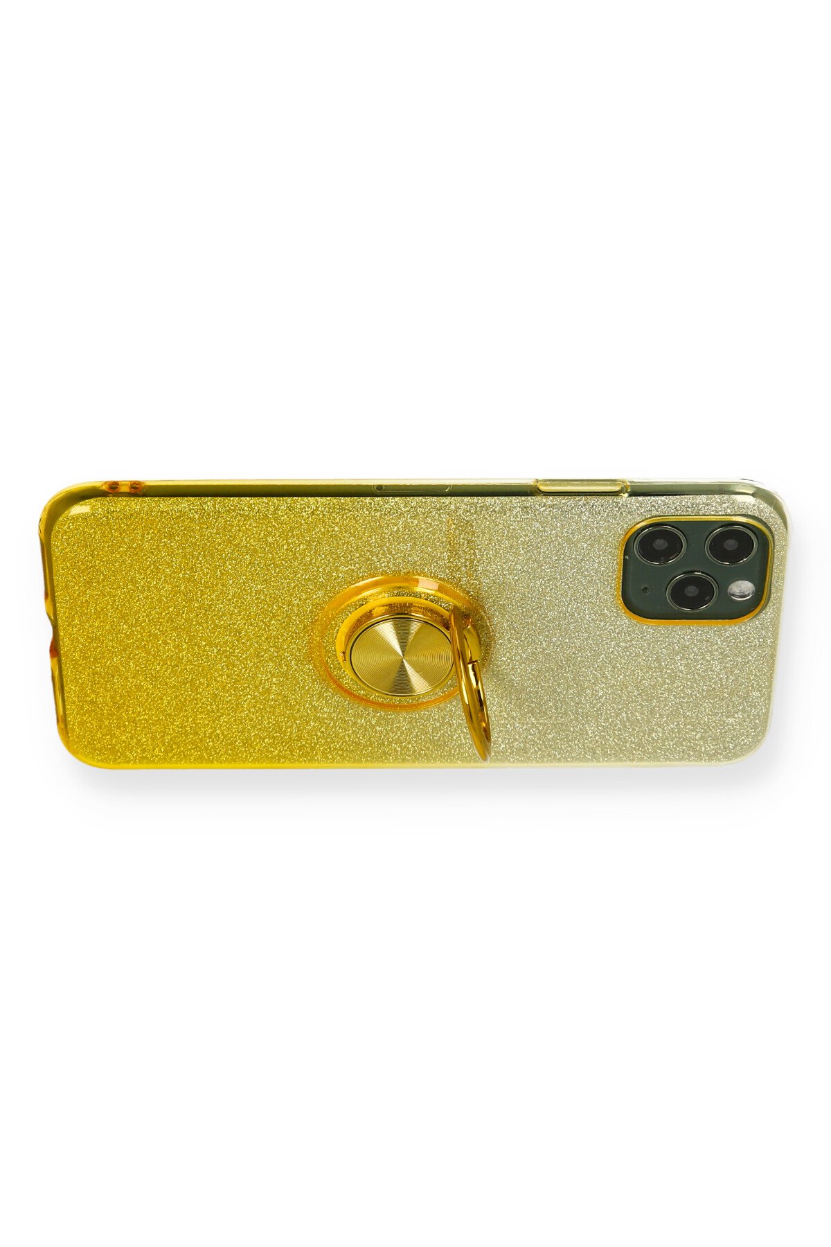Newface iPhone 11 Pro Max Renkli Kamera Lens Koruma Cam - Mavi-Yeşil