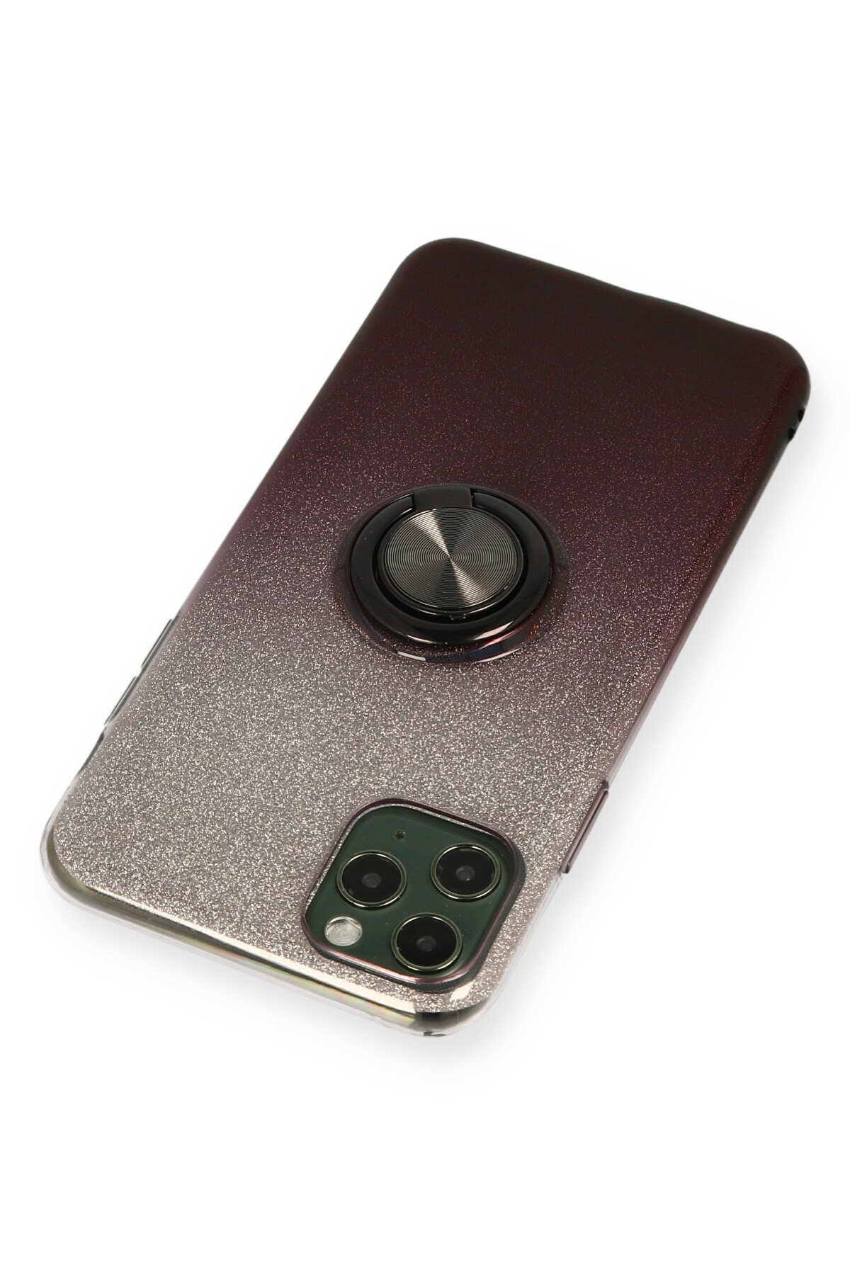 Newface iPhone 11 Pro Max Kılıf Platin Silikon - Yeşil