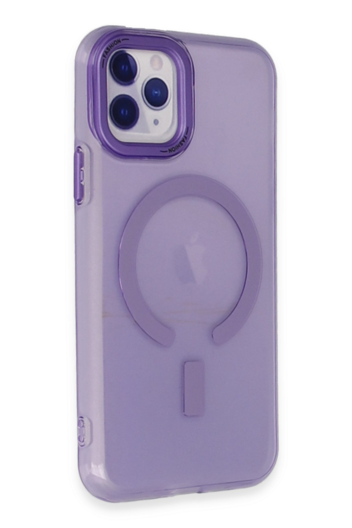 Newface iPhone 11 Pro Max Kılıf Lüx Çift Renkli Silikon - Turkuaz
