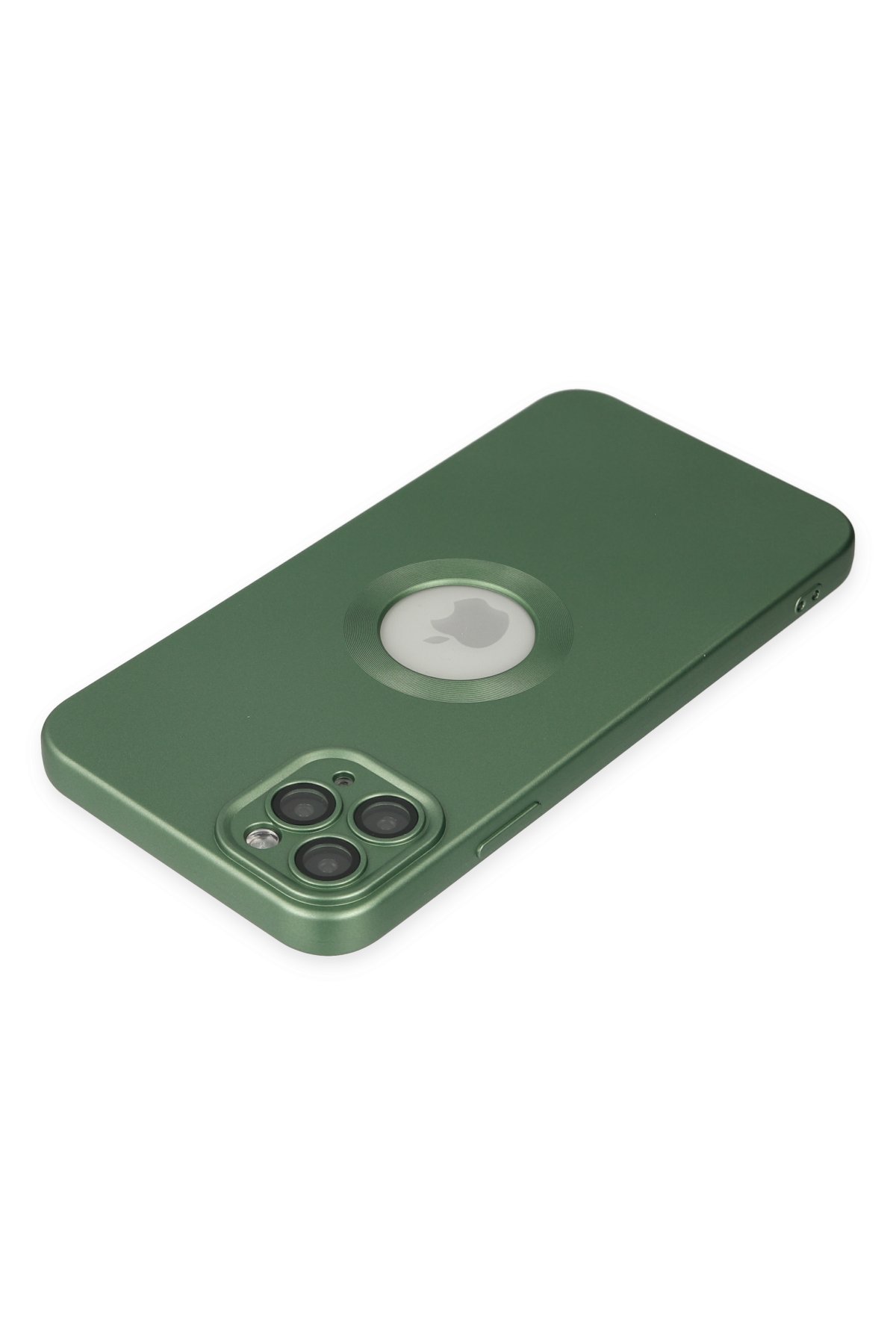 Newface iPhone 11 Pro Max Kılıf Color Lens Silikon - Mor
