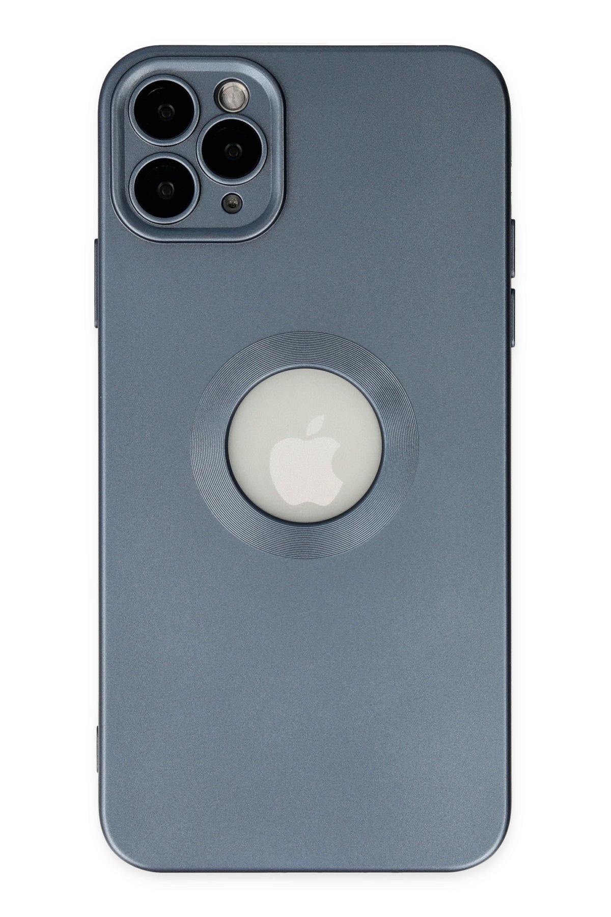 Newface iPhone 11 Pro Max Kılıf Platin Silikon - Yeşil