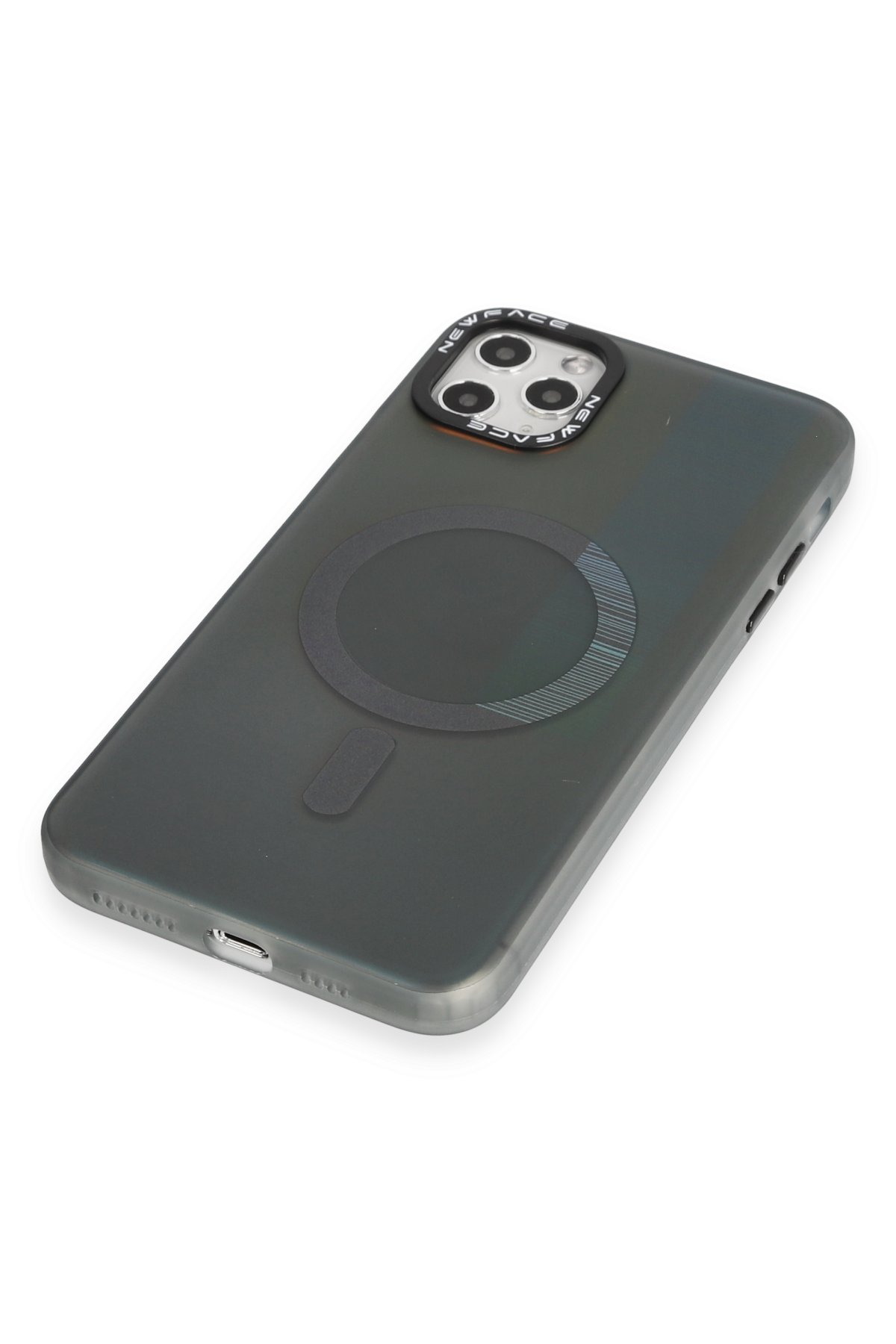 Newface iPhone 11 Pro Max Kılıf Lansman Legant Silikon - Gri