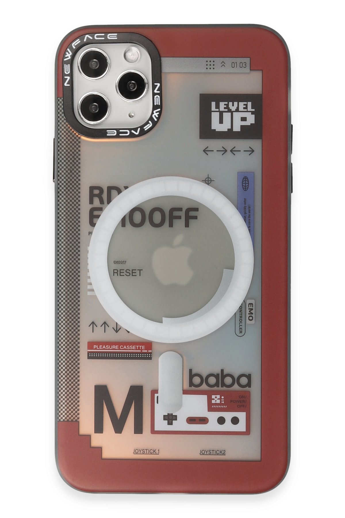 Newface iPhone 11 Pro Max Kılıf Lodos Magneticsafe Mat Kapak - Sierra Blue