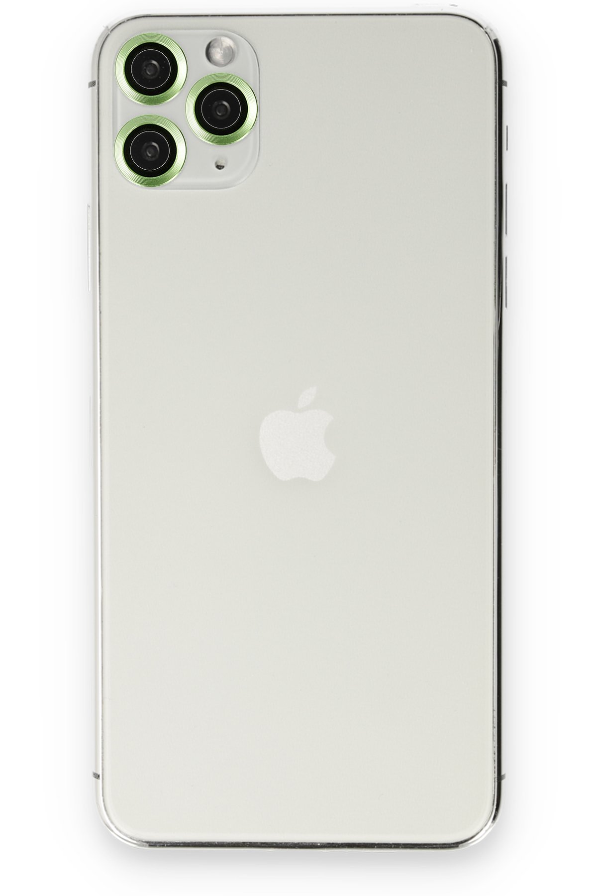 Newface iPhone 11 Pro Max Kılıf Platin Silikon - Siyah