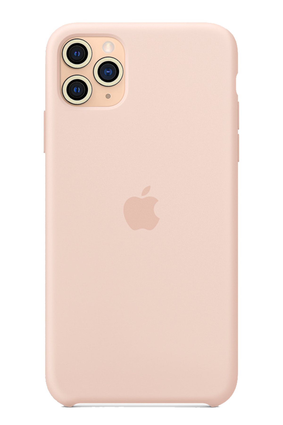 Newface iPhone 11 Pro Max Kılıf Nano içi Kadife Silikon - Yeşil