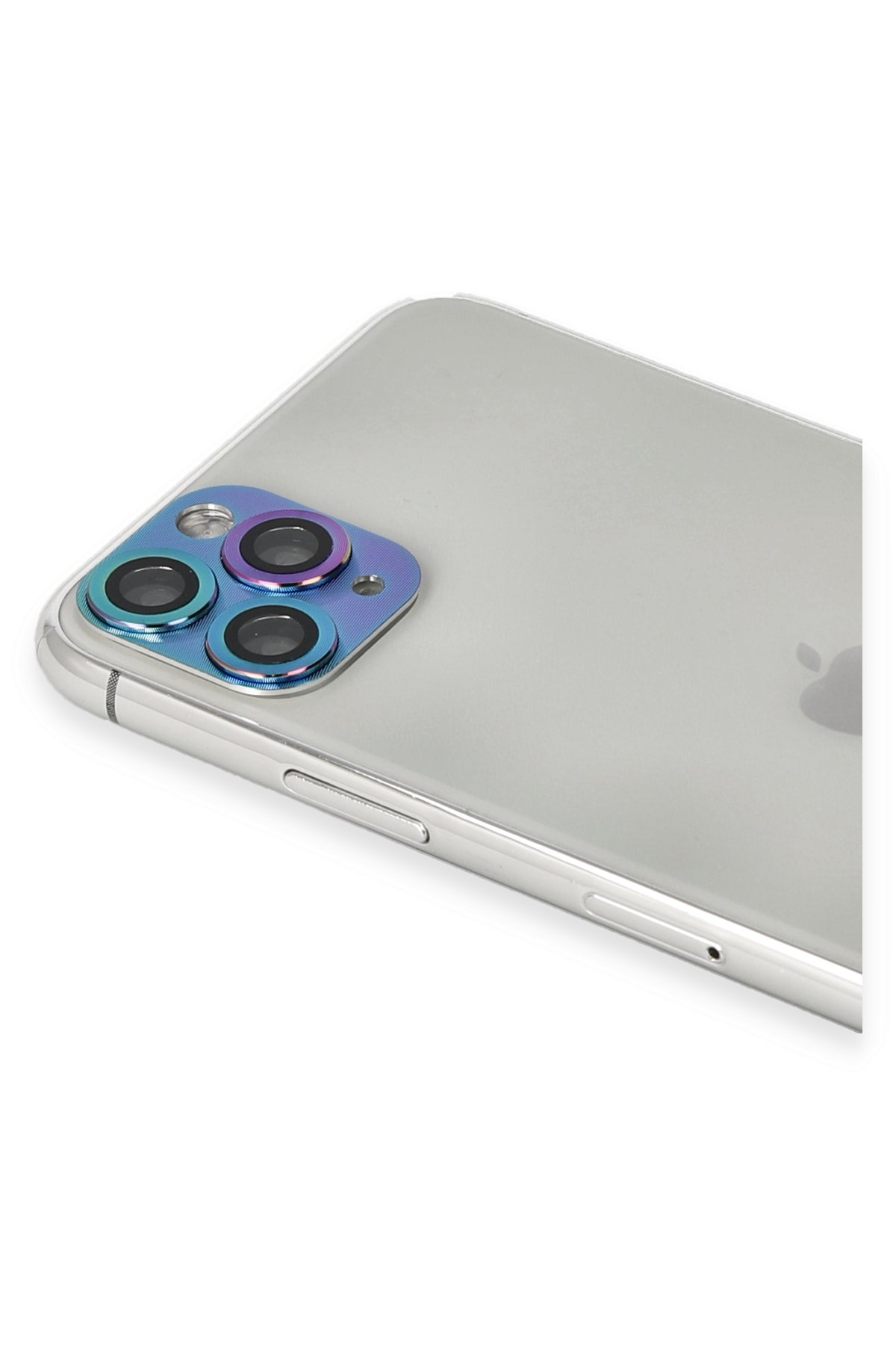 Newface iPhone 11 Pro Max Kılıf Gros Yüzüklü Silikon - Gold