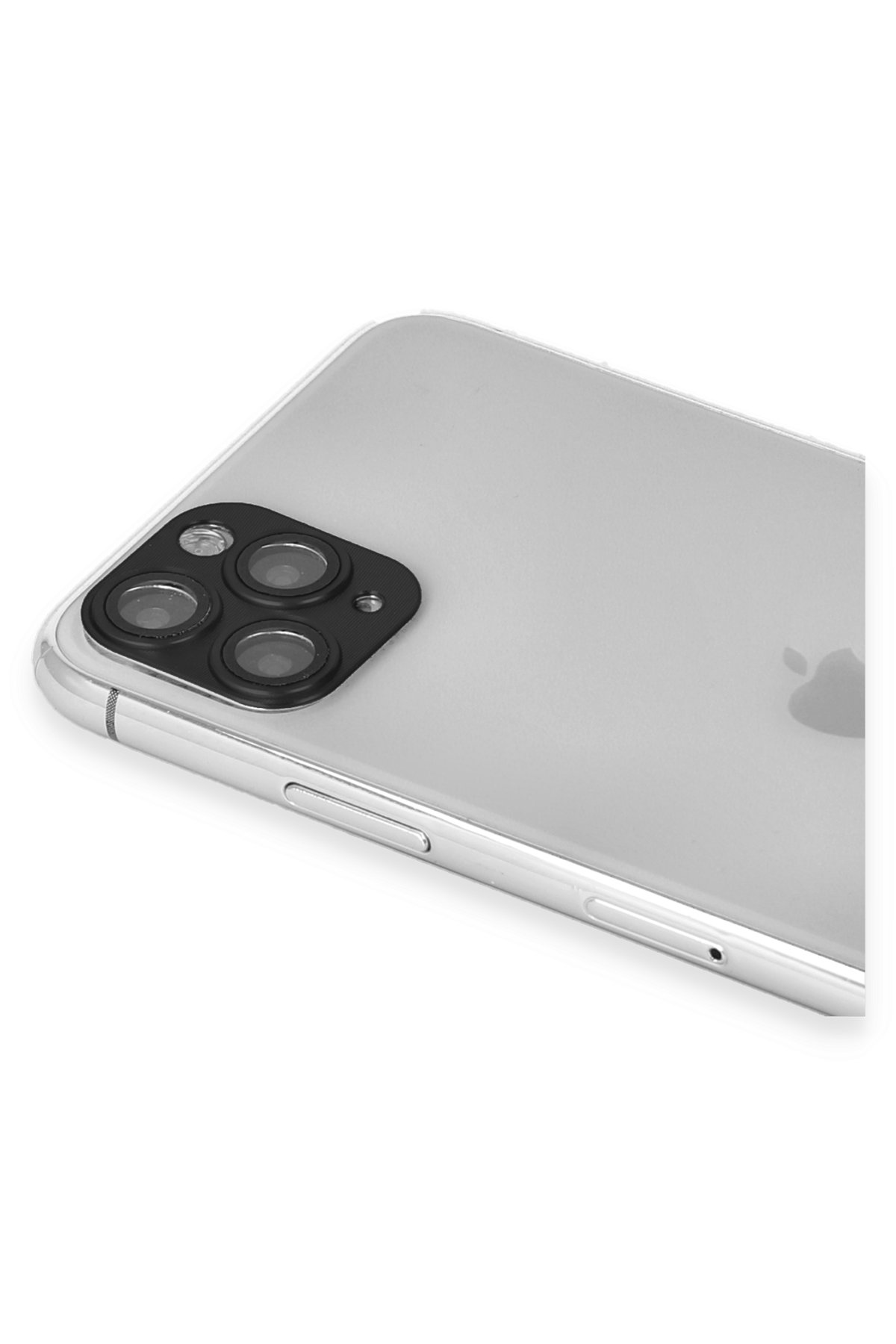 Newface iPhone 11 Pro Max Neon Fosforlu Kamera Lens - Sarı