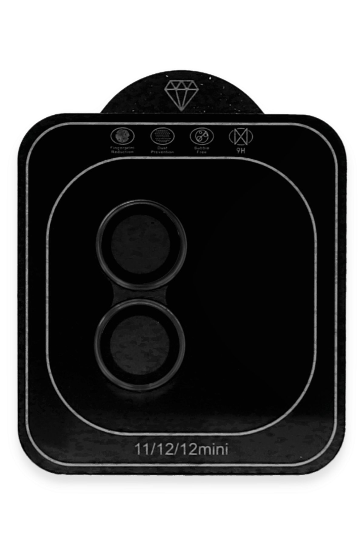 Newface iPhone 11 Kılıf Diamond Magsafe Kapak - Siyah