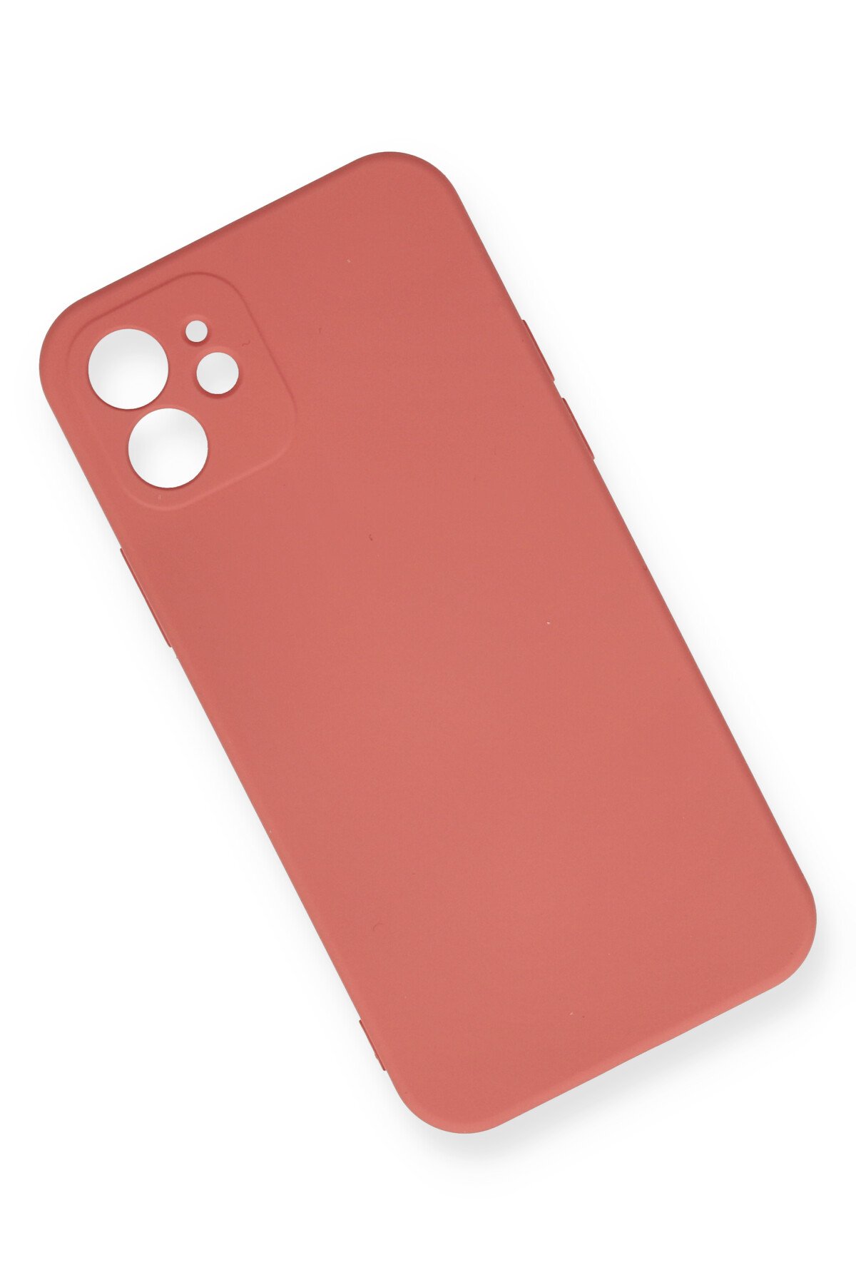 Newface iPhone 12 Kılıf Platin Kamera Koruma Silikon - Lacivert