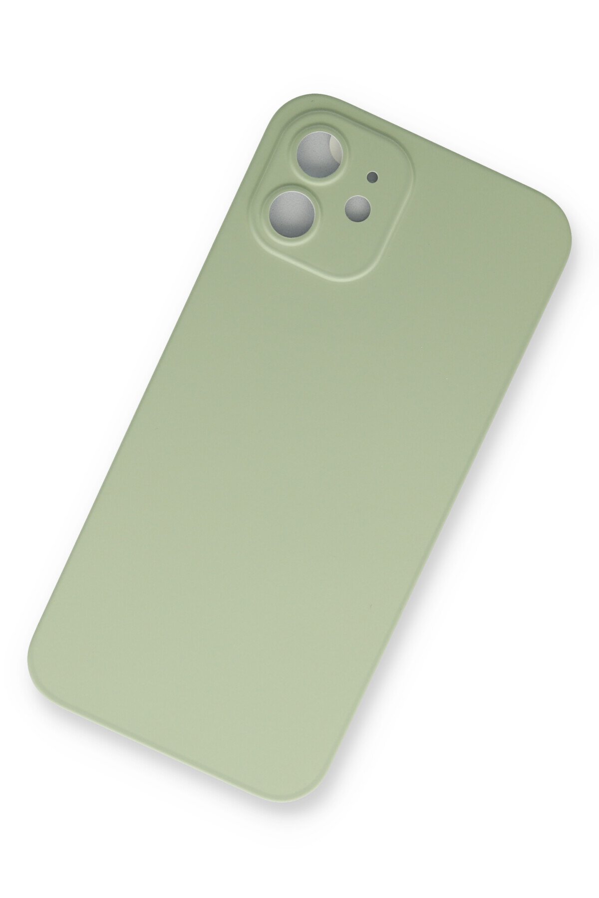 Newface iPhone 12 Kılıf Liva Silikon - Beyaz