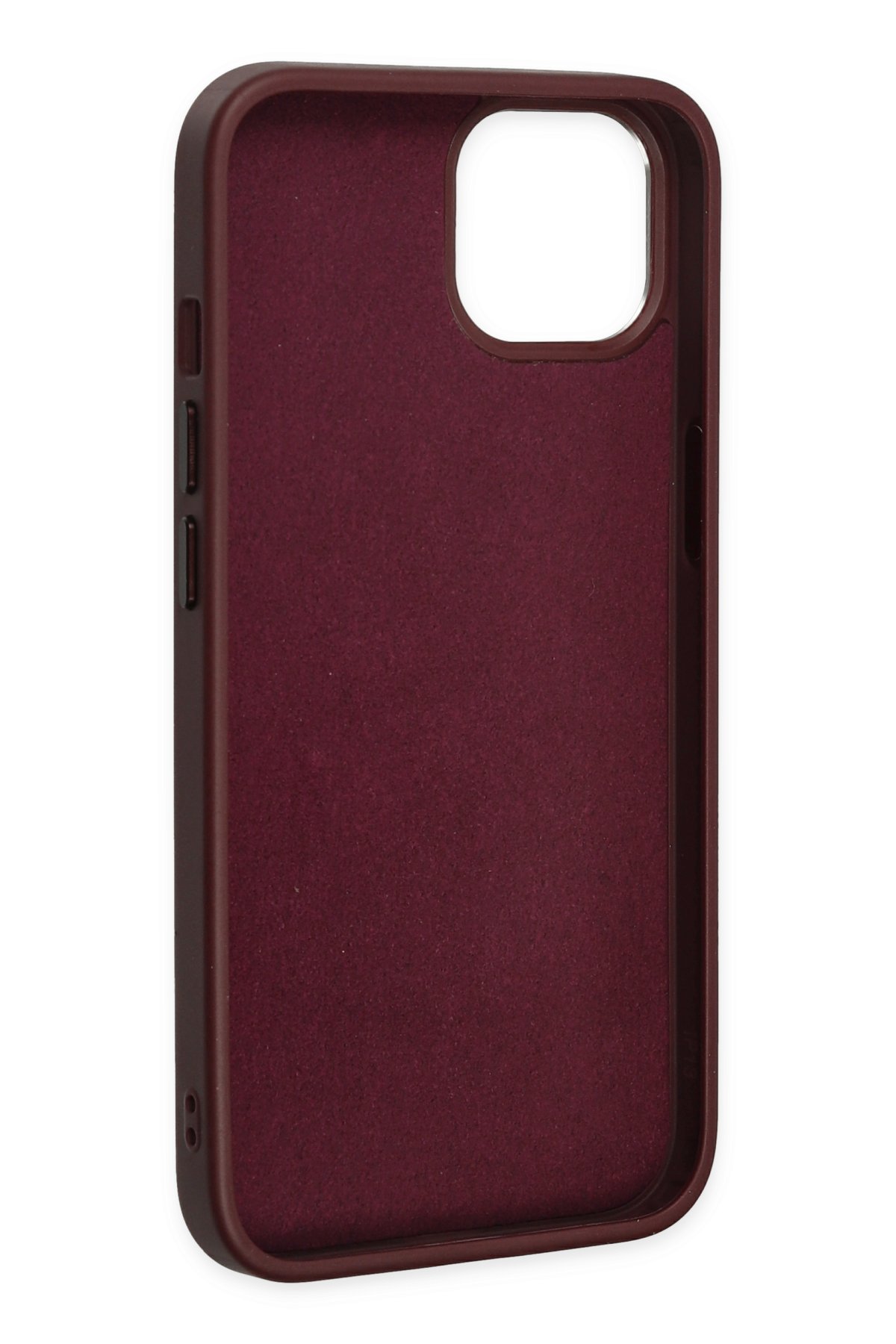 Newface iPhone 12 Kılıf Miami Şeffaf Silikon - Kırmızı