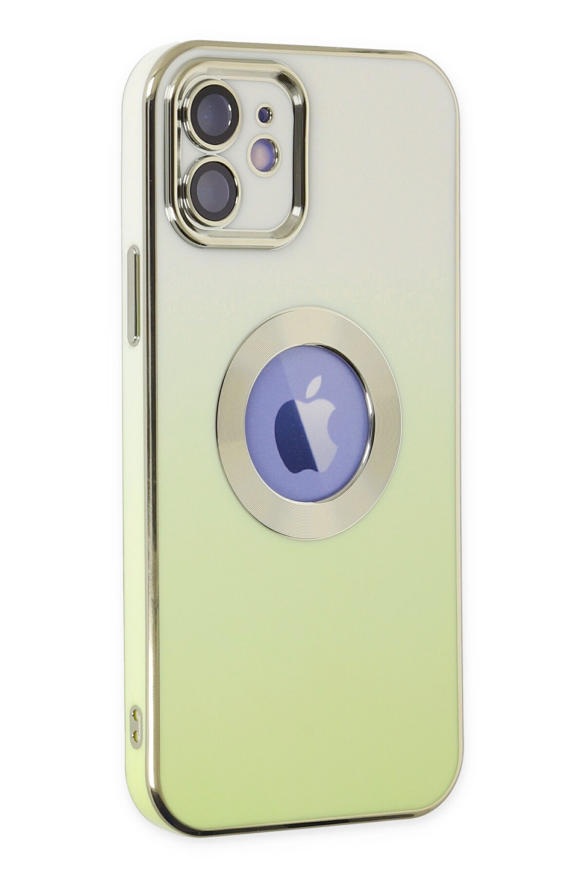 Newface iPhone 12 Kılıf Nano içi Kadife Silikon - Lila