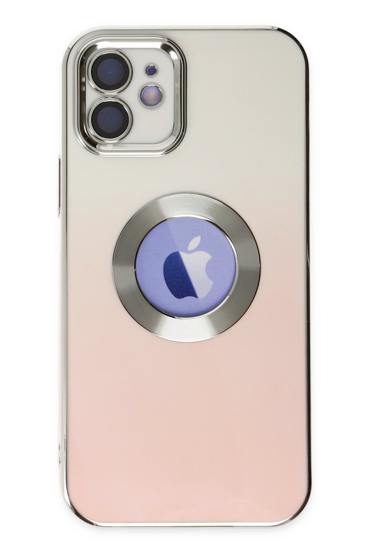 Newface iPhone 12 Kılıf Best Silikon - Pembe