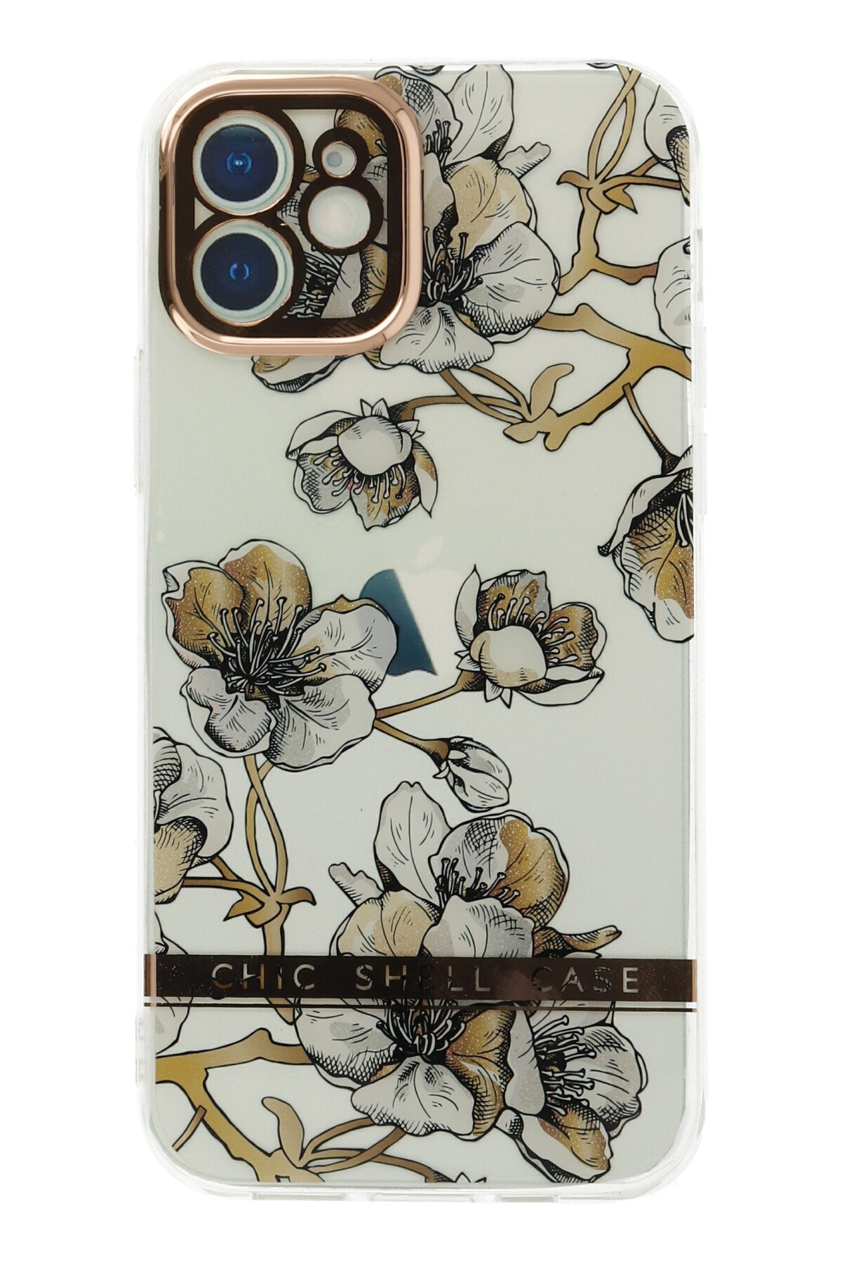 Newface iPhone 12 Rainbow Kamera Lens Koruma Cam - Mavi