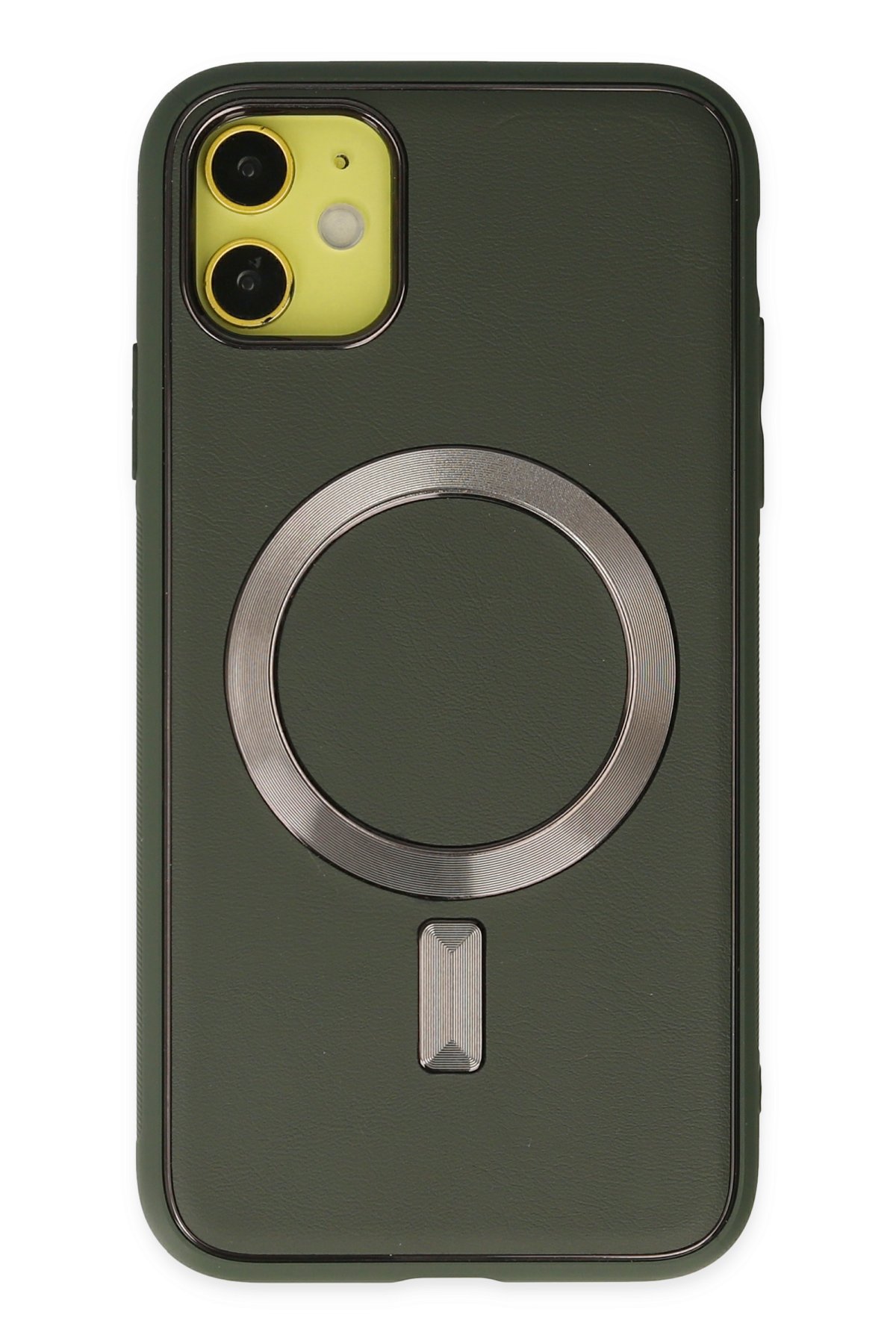 Newface iPhone 12 Kılıf Jack Magneticsafe Lens Silikon - Mürdüm
