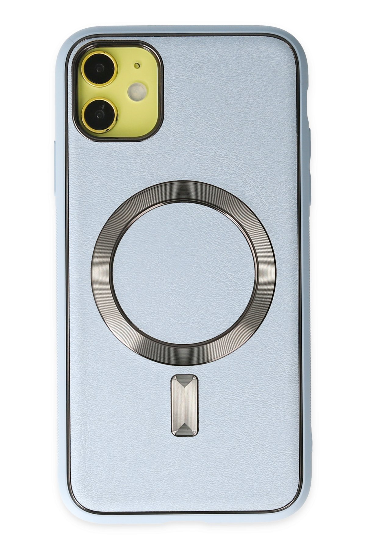 Newface iPhone 12 Neon Fosforlu Kamera Lens - Beyaz