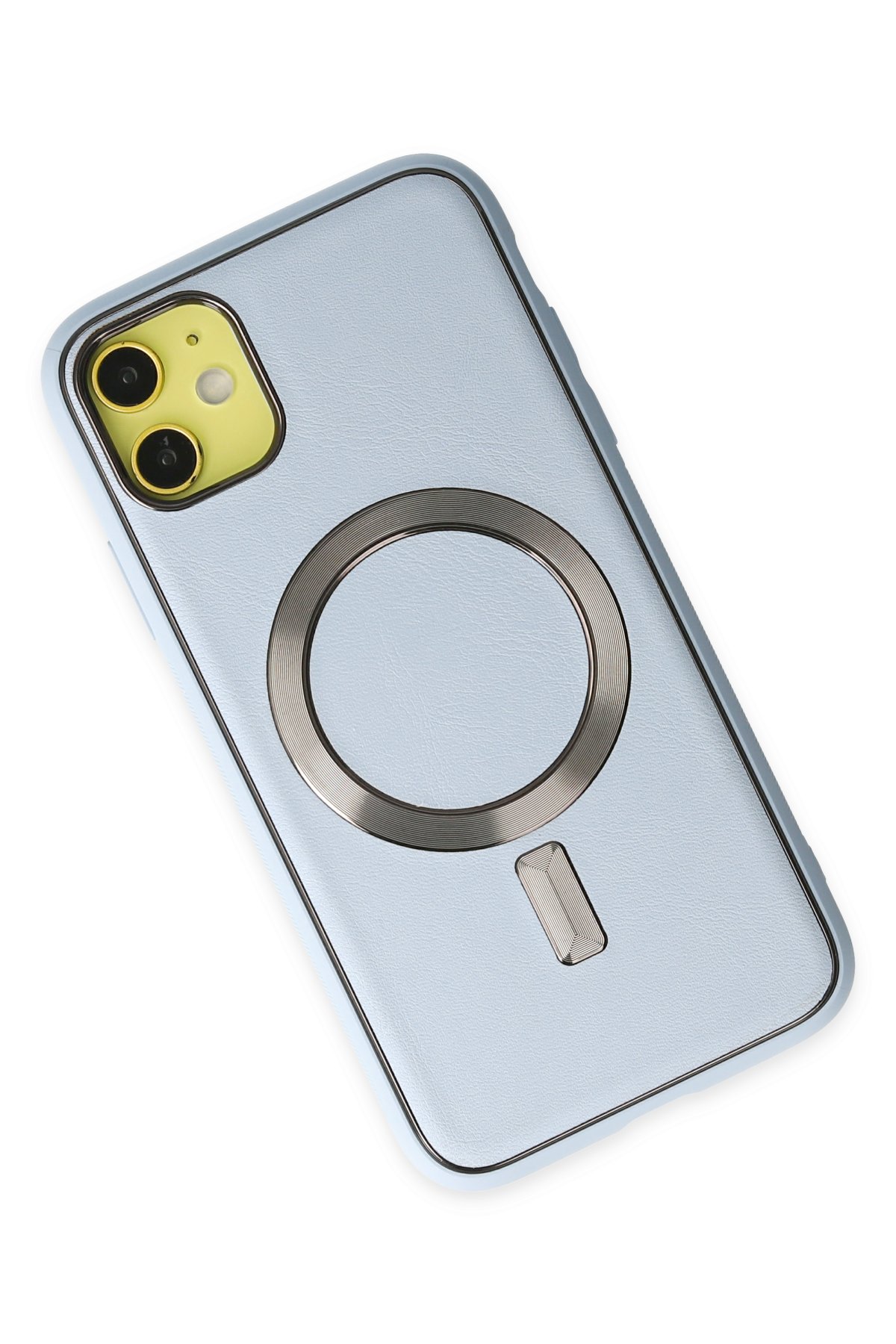 Newface iPhone 12 Neon Fosforlu Kamera Lens - Beyaz