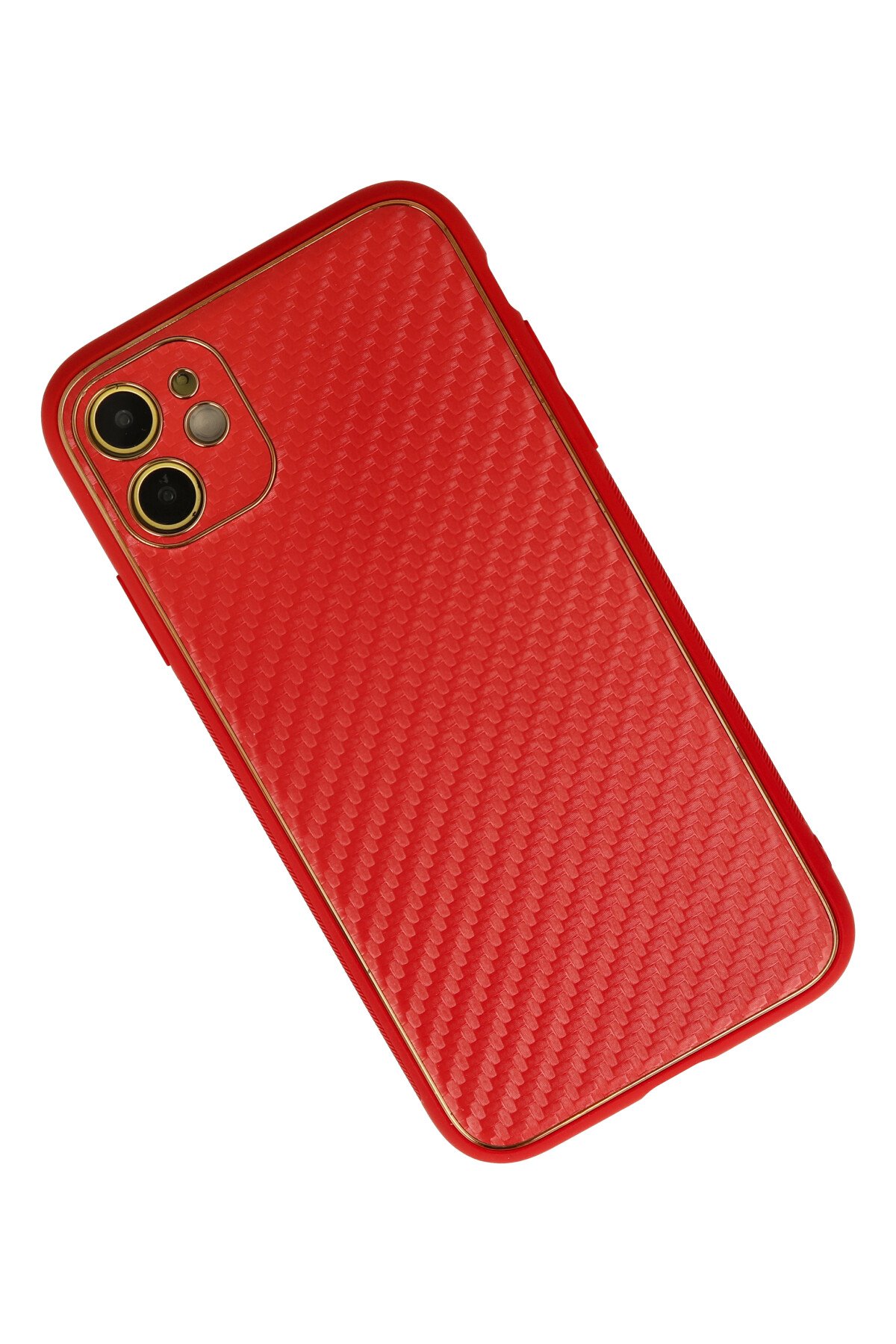 Newface iPhone 12 Kılıf Palm Buzlu Kamera Sürgülü Silikon - Lila