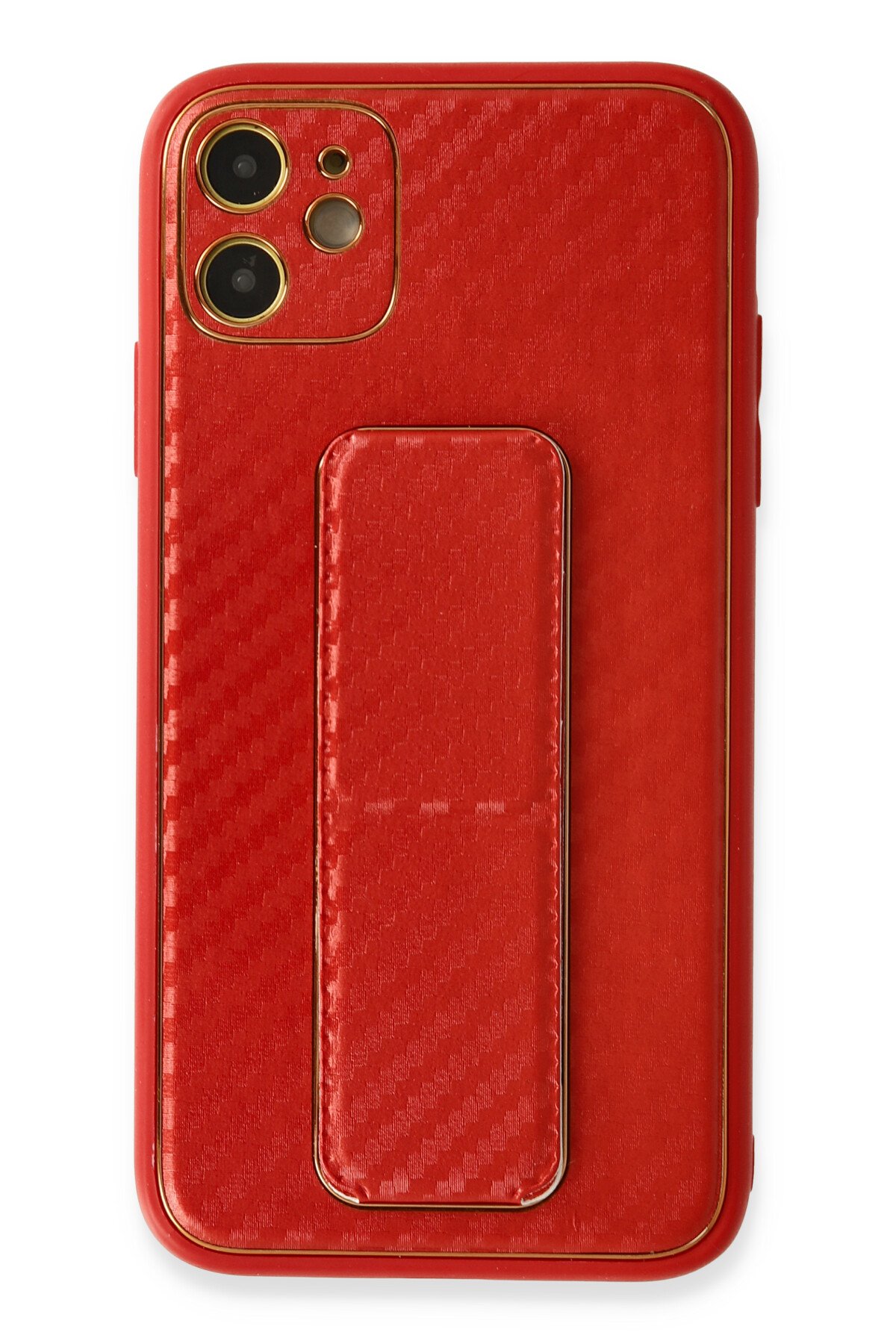Newface iPhone 12 Kılıf Neon Light Silikon - Turuncu