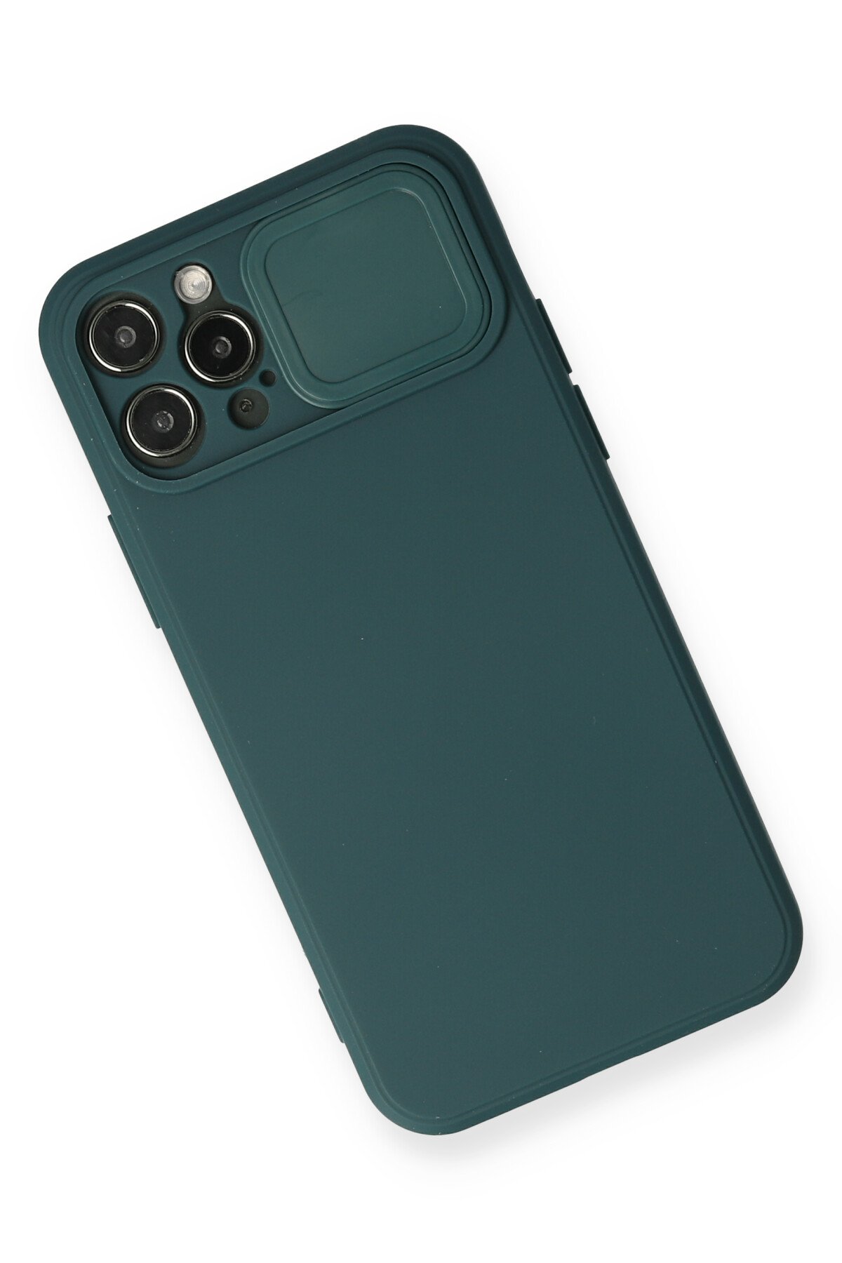 Newface iPhone 12 Renkli Kamera Lens Koruma Cam - Sarı-Turuncu
