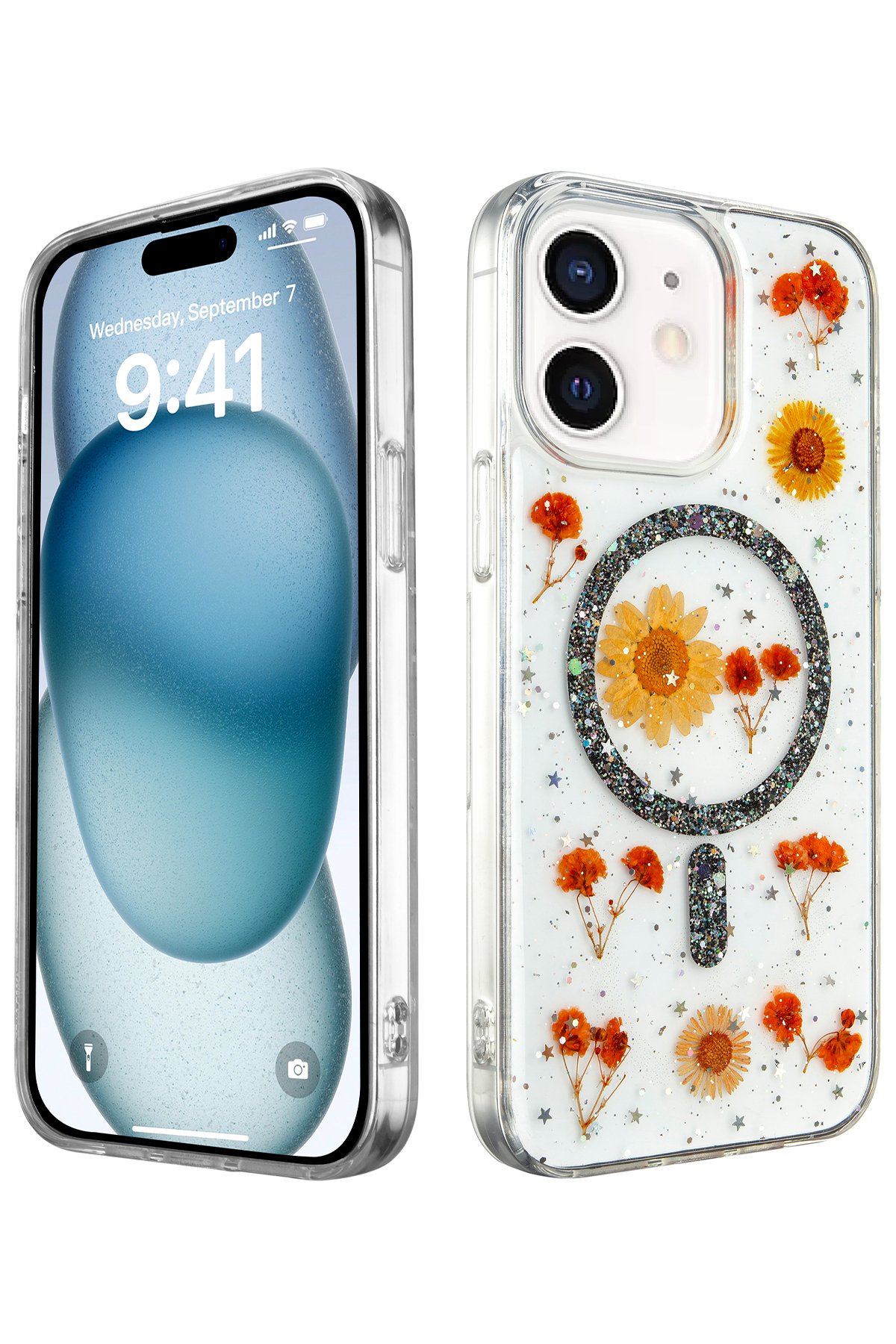 Newface iPhone 12 Raze Metal Kamera Lens - Kırmızı