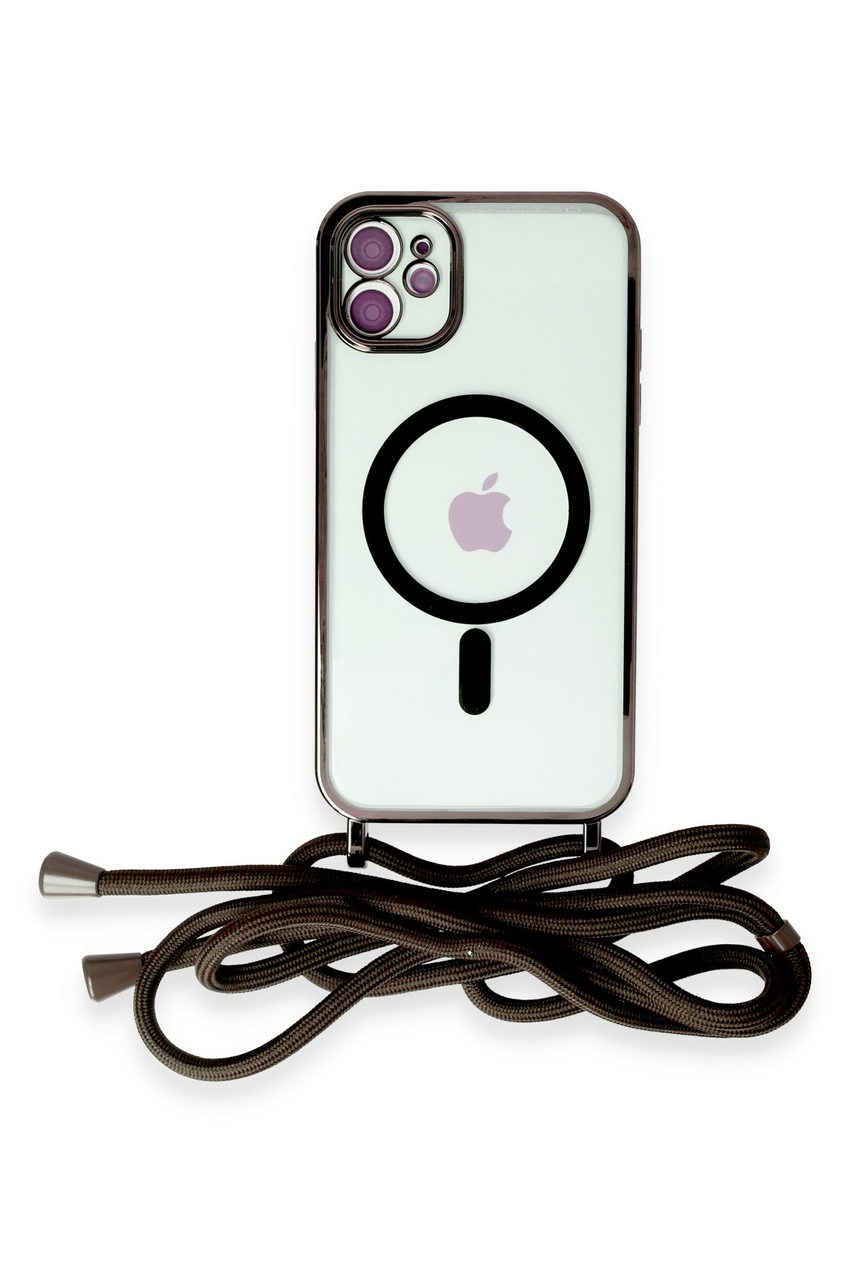 Newface iPhone 12 Kılıf Coco Elit Kapak - Lila