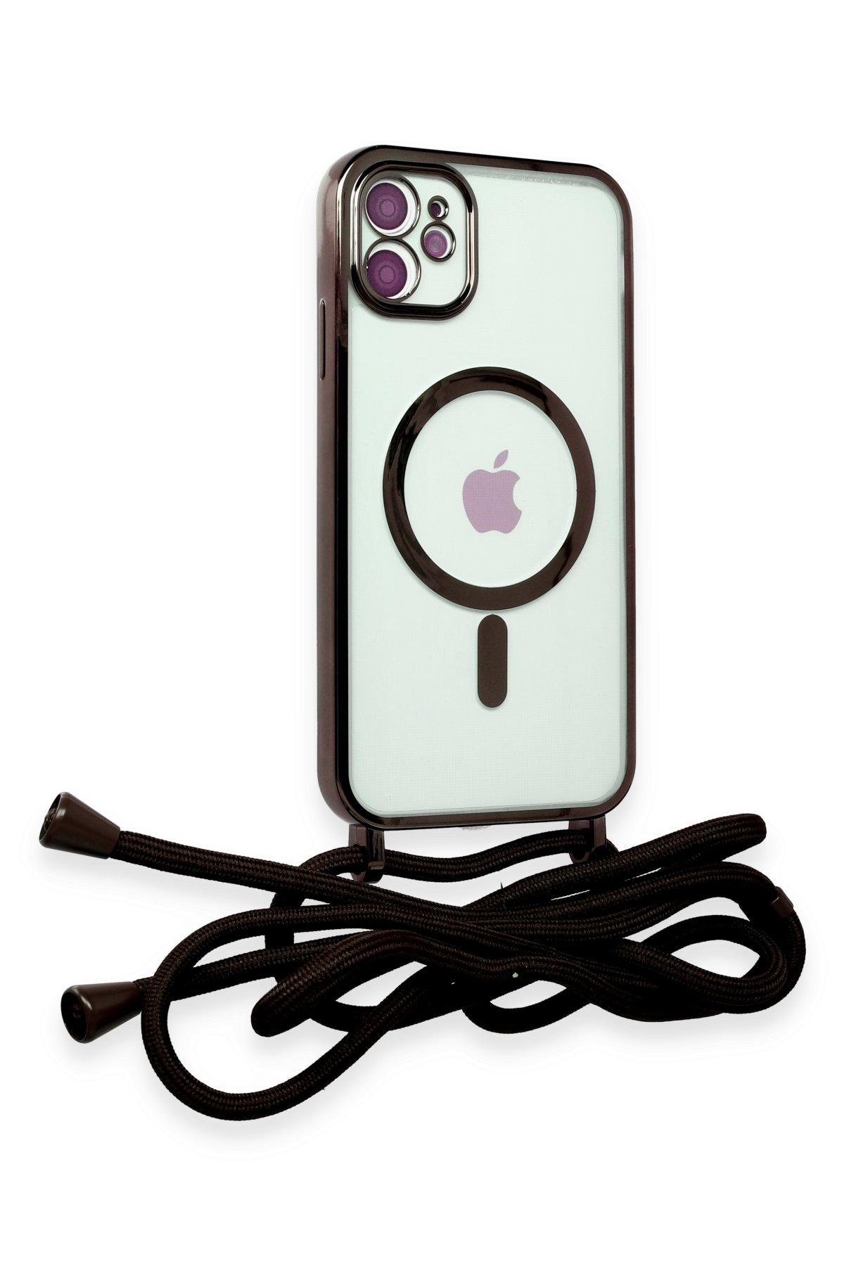 Newface iPhone 12 Kılıf Coco Elit Kapak - Lila