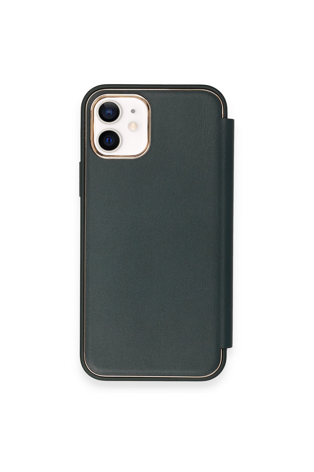 Newface iPhone 12 Kılıf Element Silikon - Yeşil