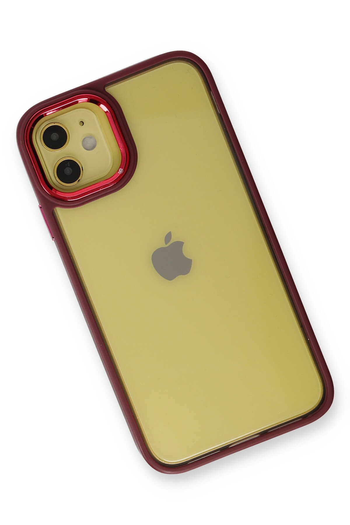 Newface iPhone 12 Kılıf Magneticsafe Lansman Silikon Kapak - Turuncu