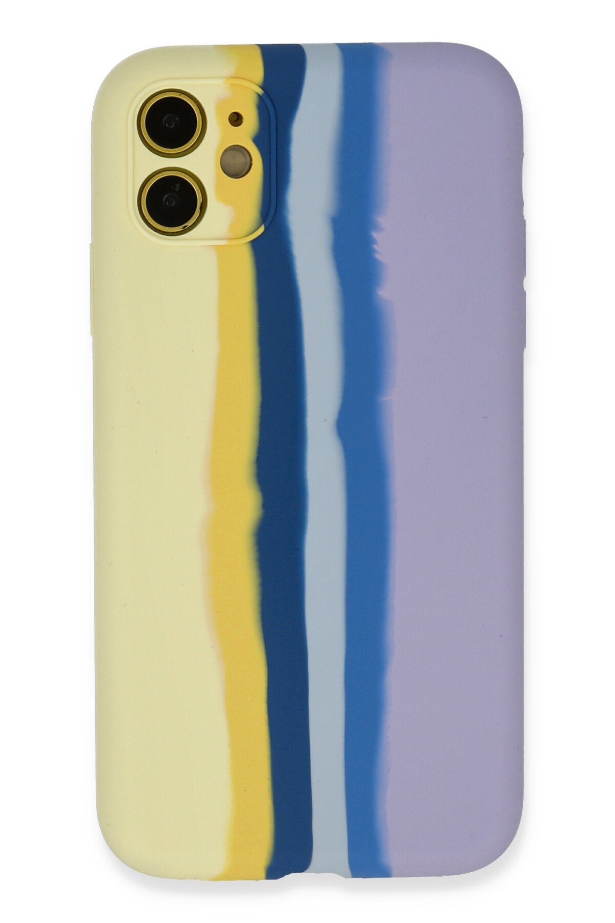 Newface iPhone 12 Kılıf Volet Silikon - Siyah