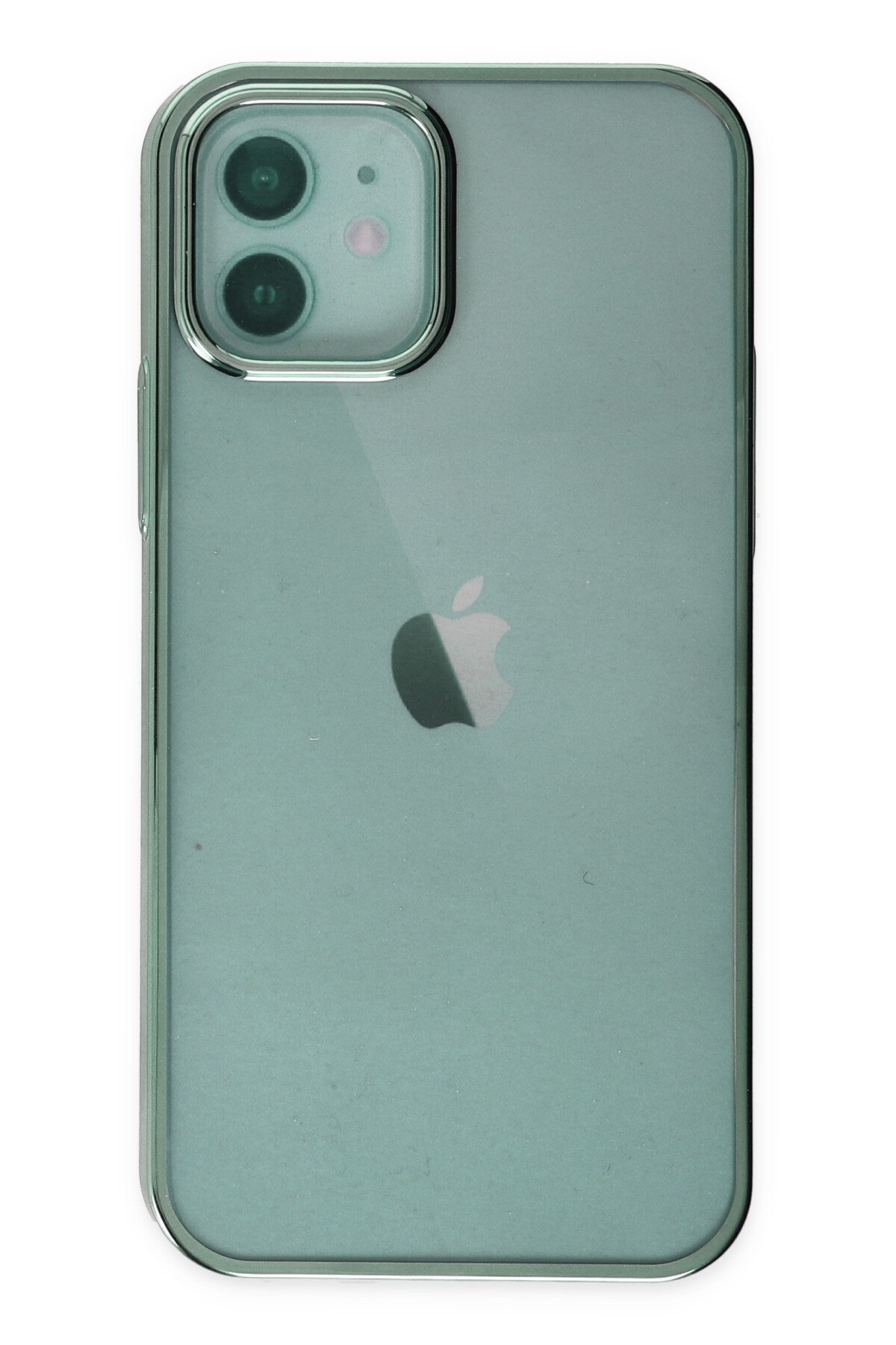Newface iPhone 12 Kılıf Esila Silikon - Pudra