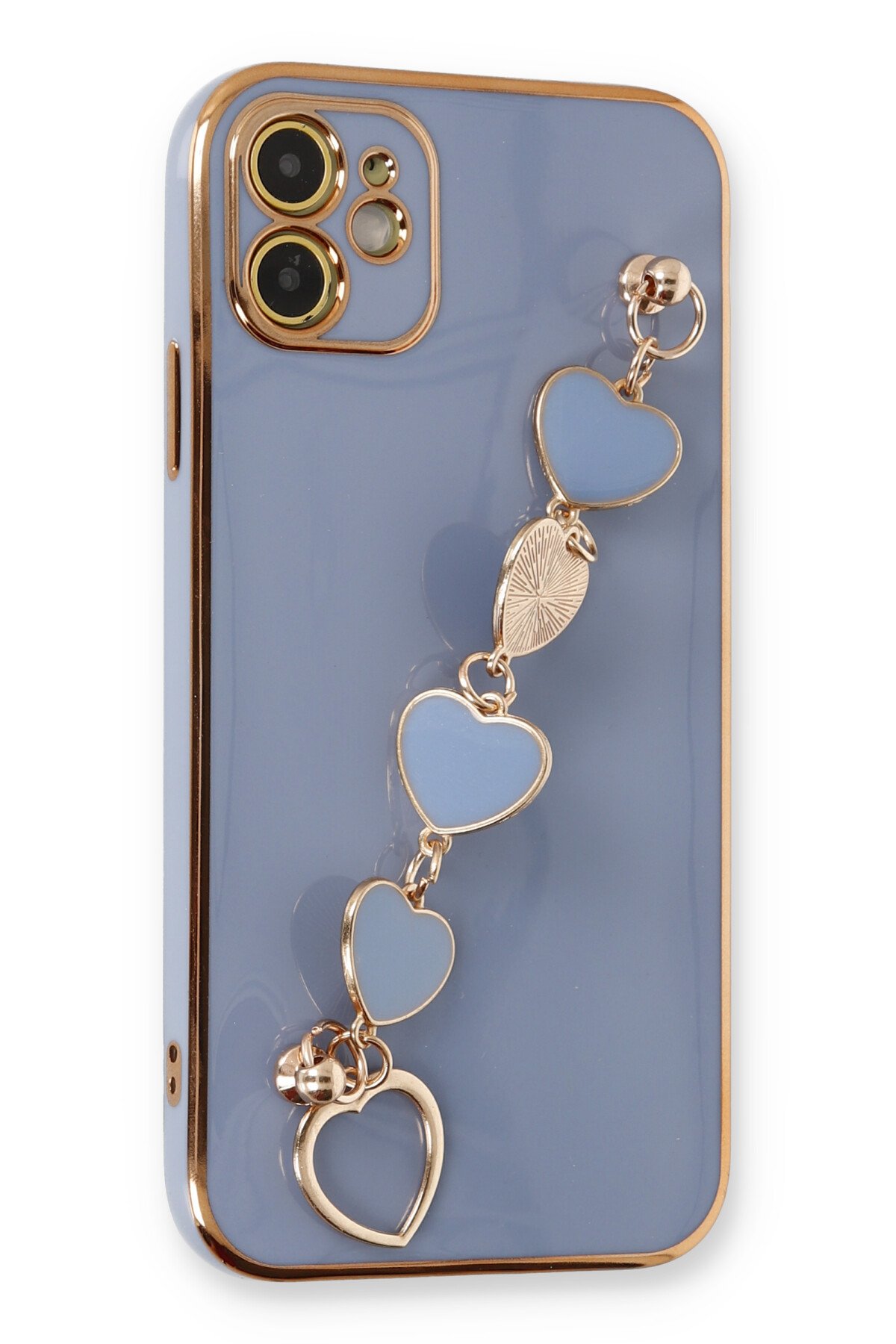 Newface iPhone 12 Shine Kamera Lens Koruma Cam - Pembe