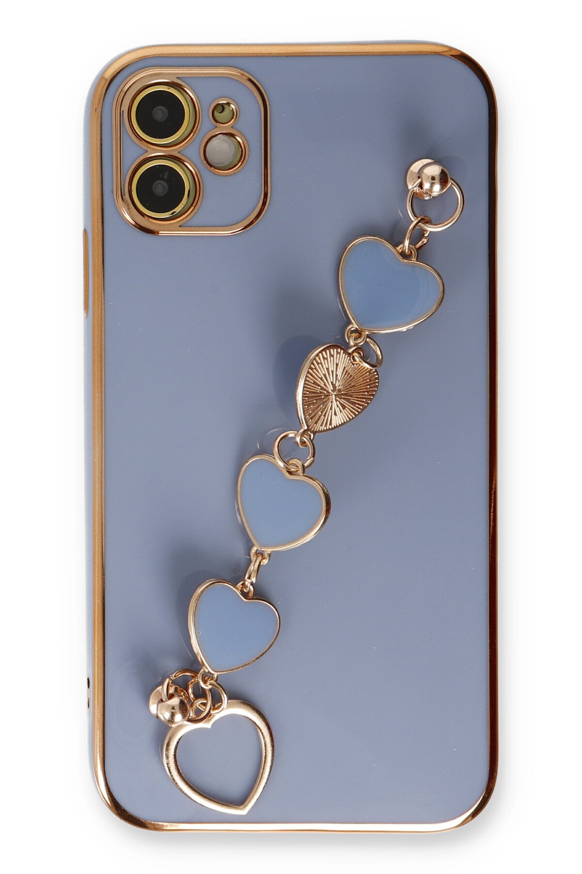 Newface iPhone 12 Shine Kamera Lens Koruma Cam - Pembe