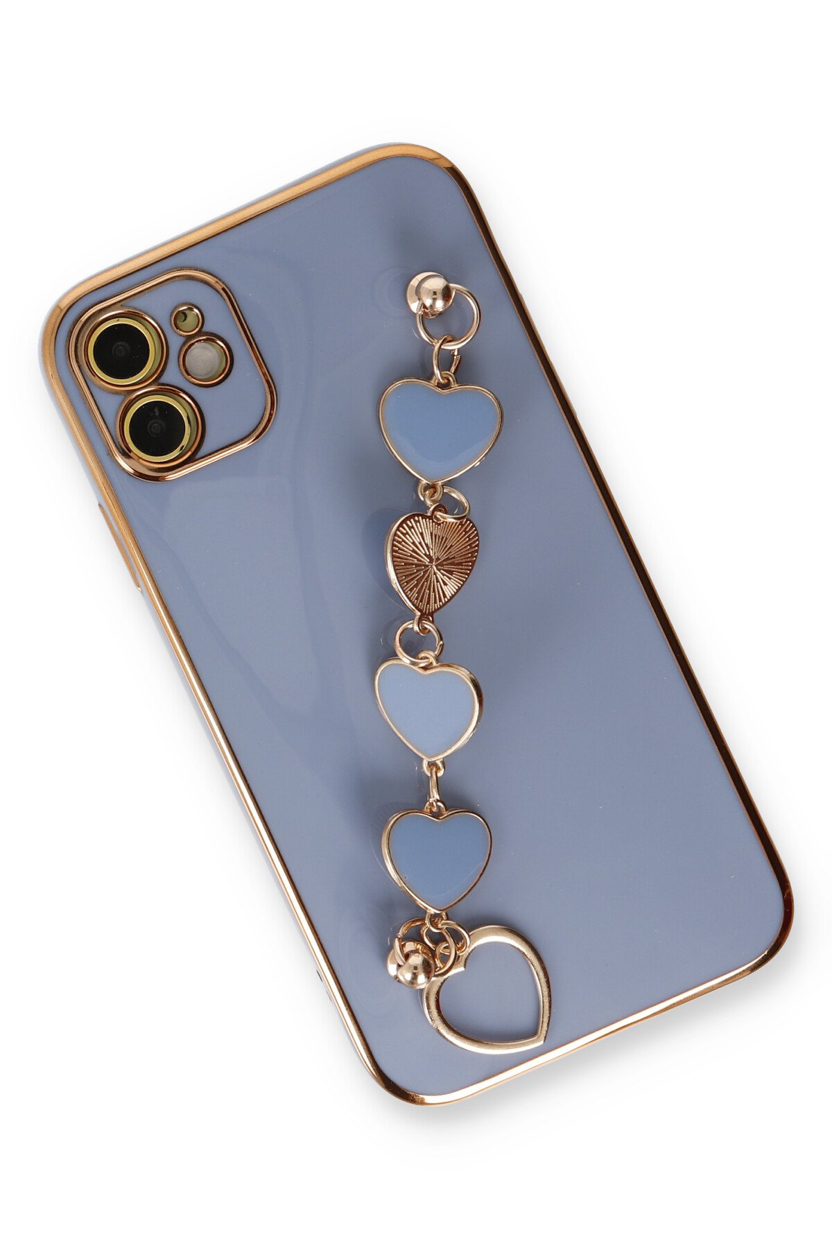 Newface iPhone 12 Shine Kamera Lens Koruma Cam - Pembe